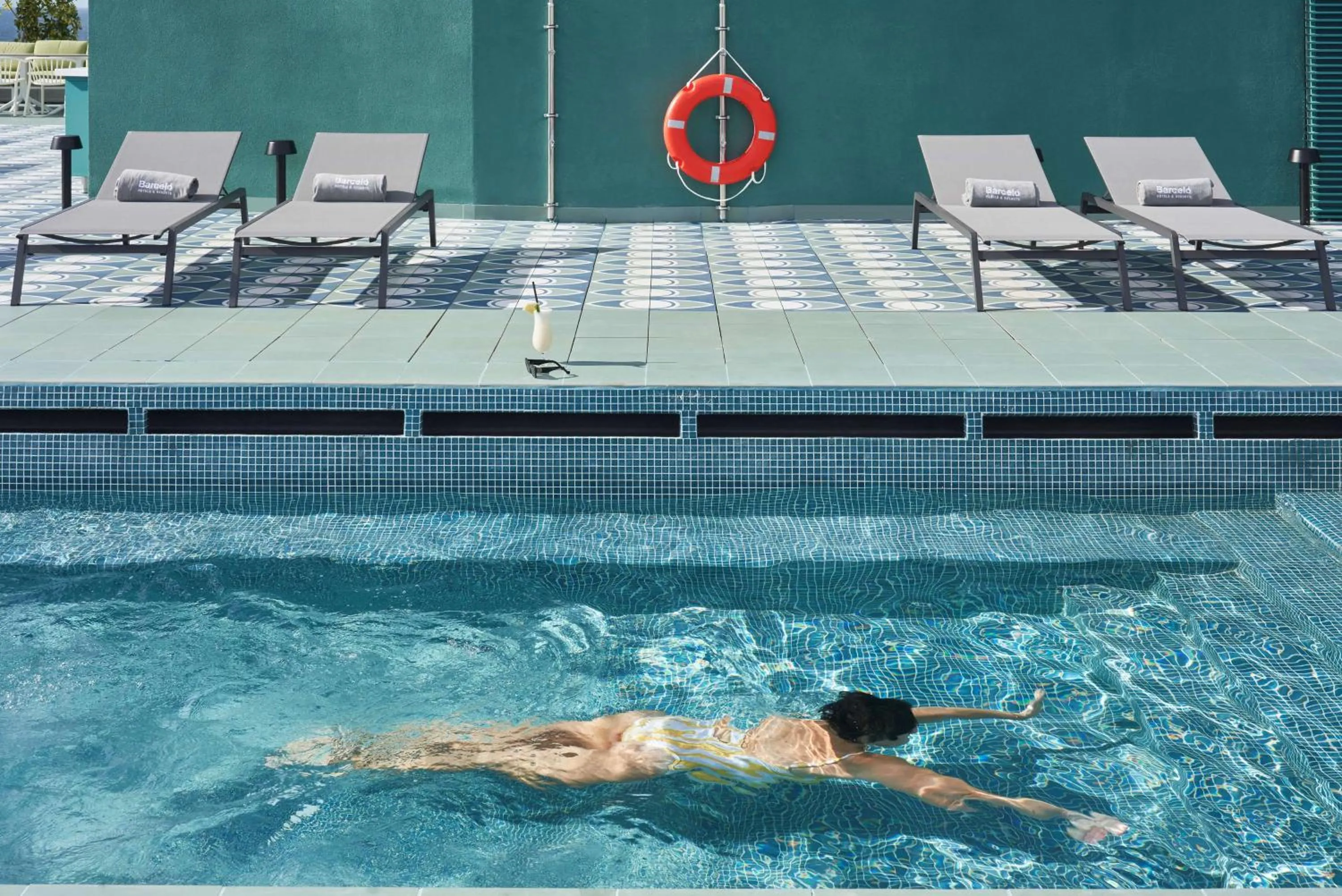 Pool view in Barceló Benidorm Beach - Adults Recommended
