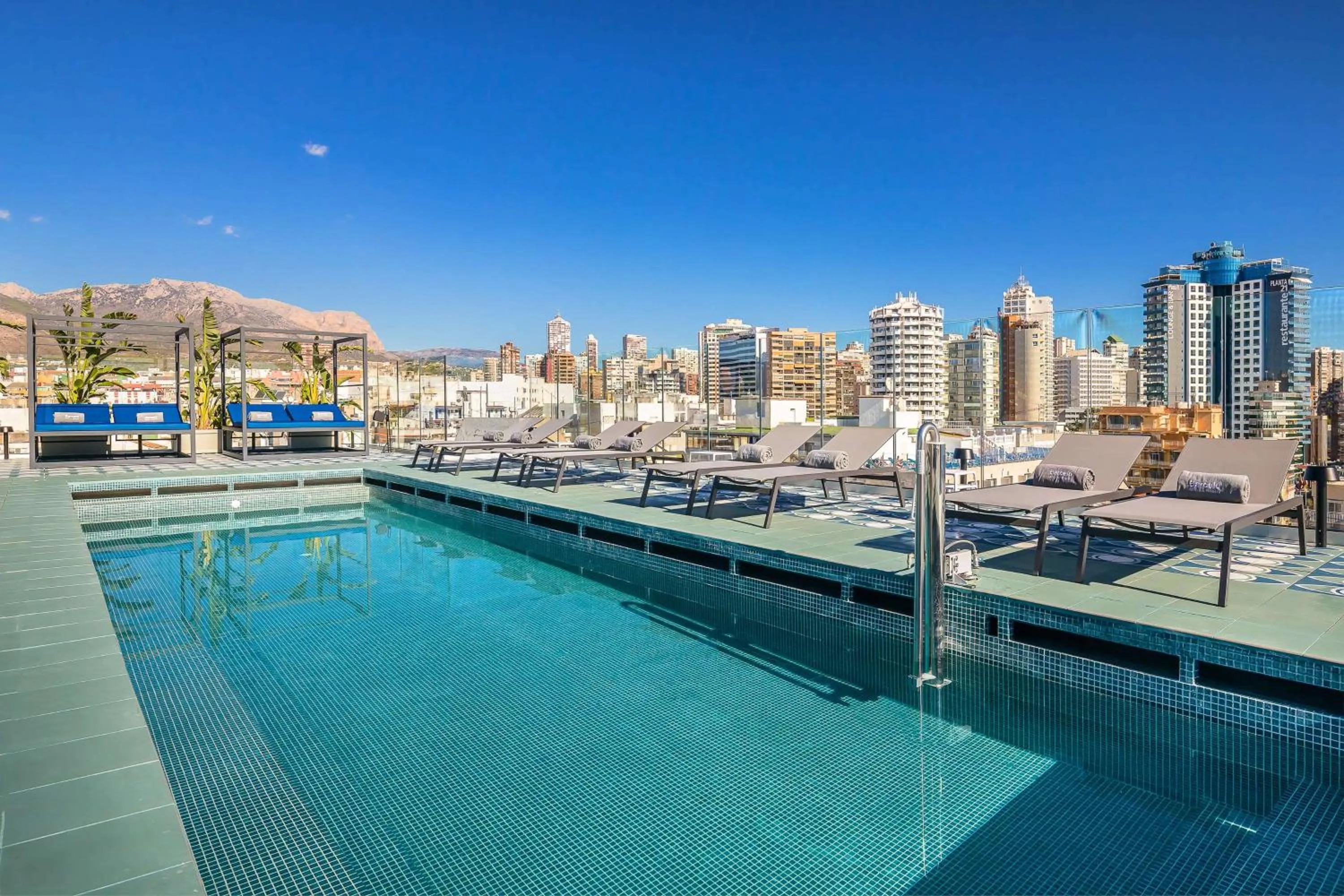 Pool view in Barceló Benidorm Beach - Adults Recommended
