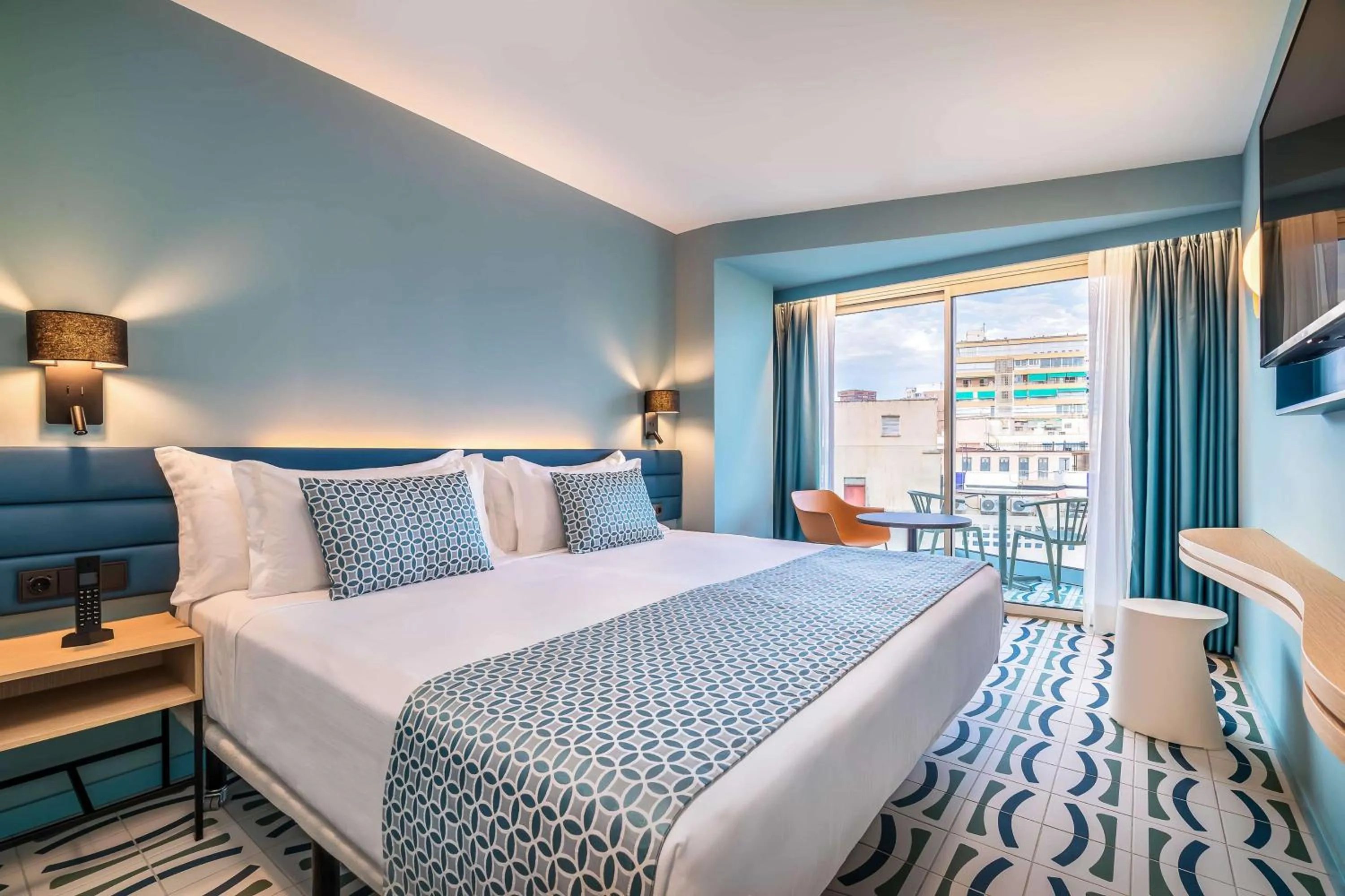 Bedroom, Bed in Barceló Benidorm Beach - Adults Recommended