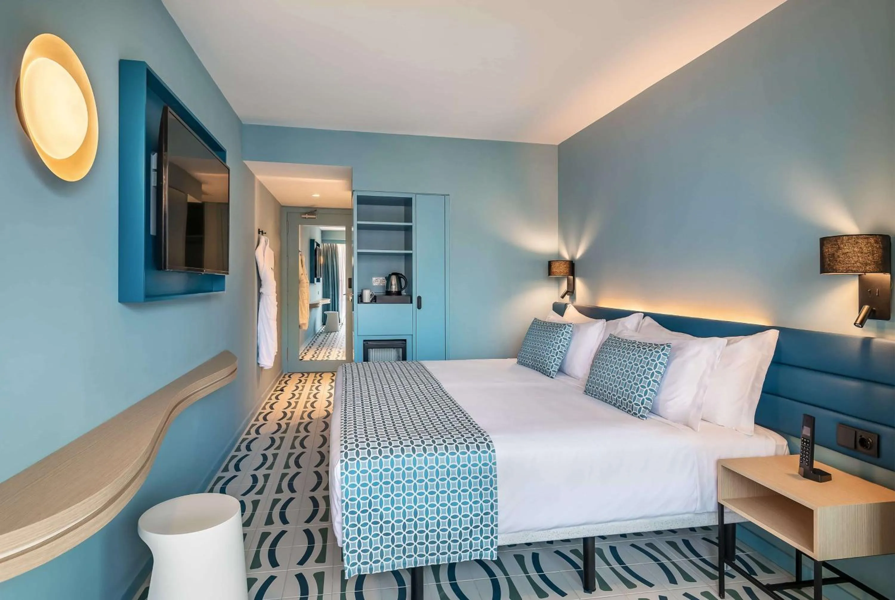 Bedroom, Bed in Barceló Benidorm Beach - Adults Recommended