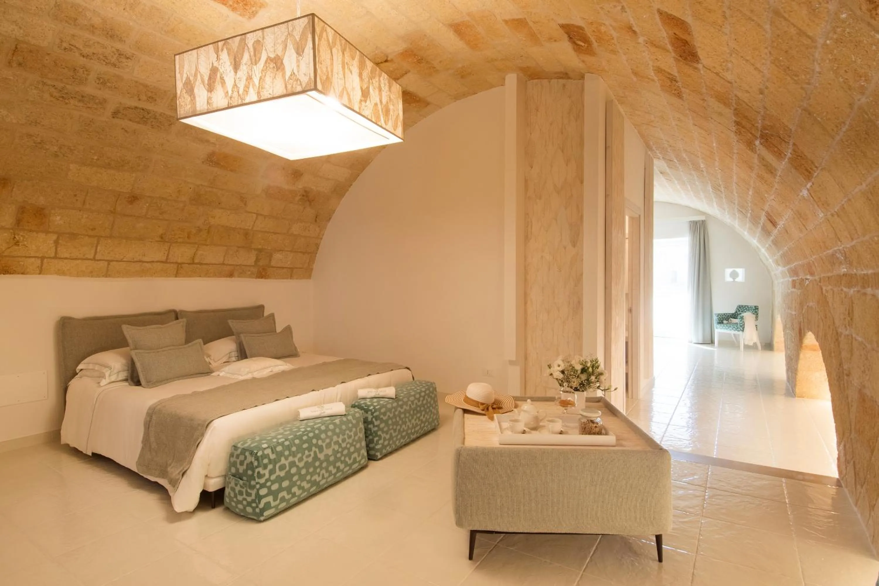 Bed in San Michele Suite