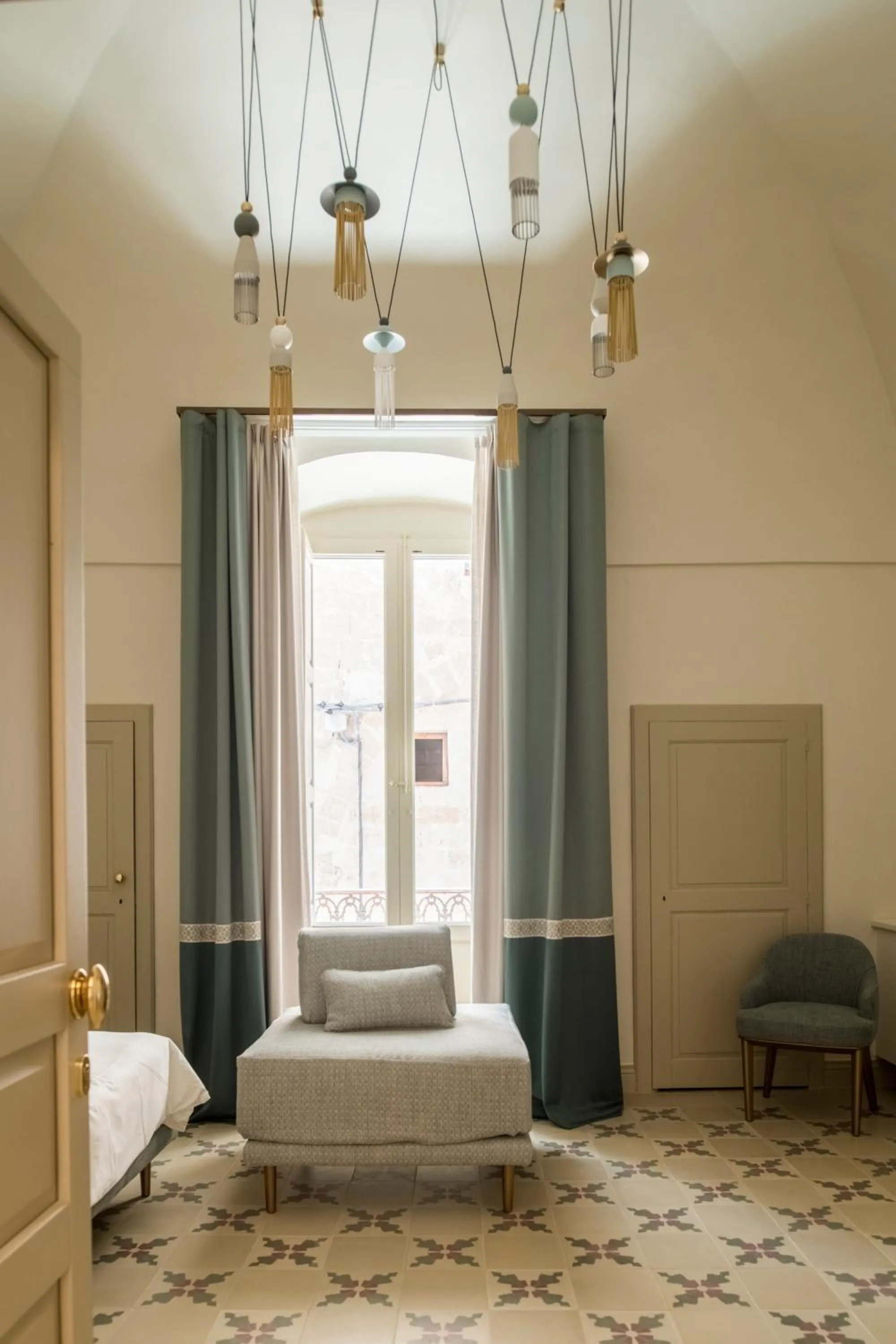 Bed in San Michele Suite