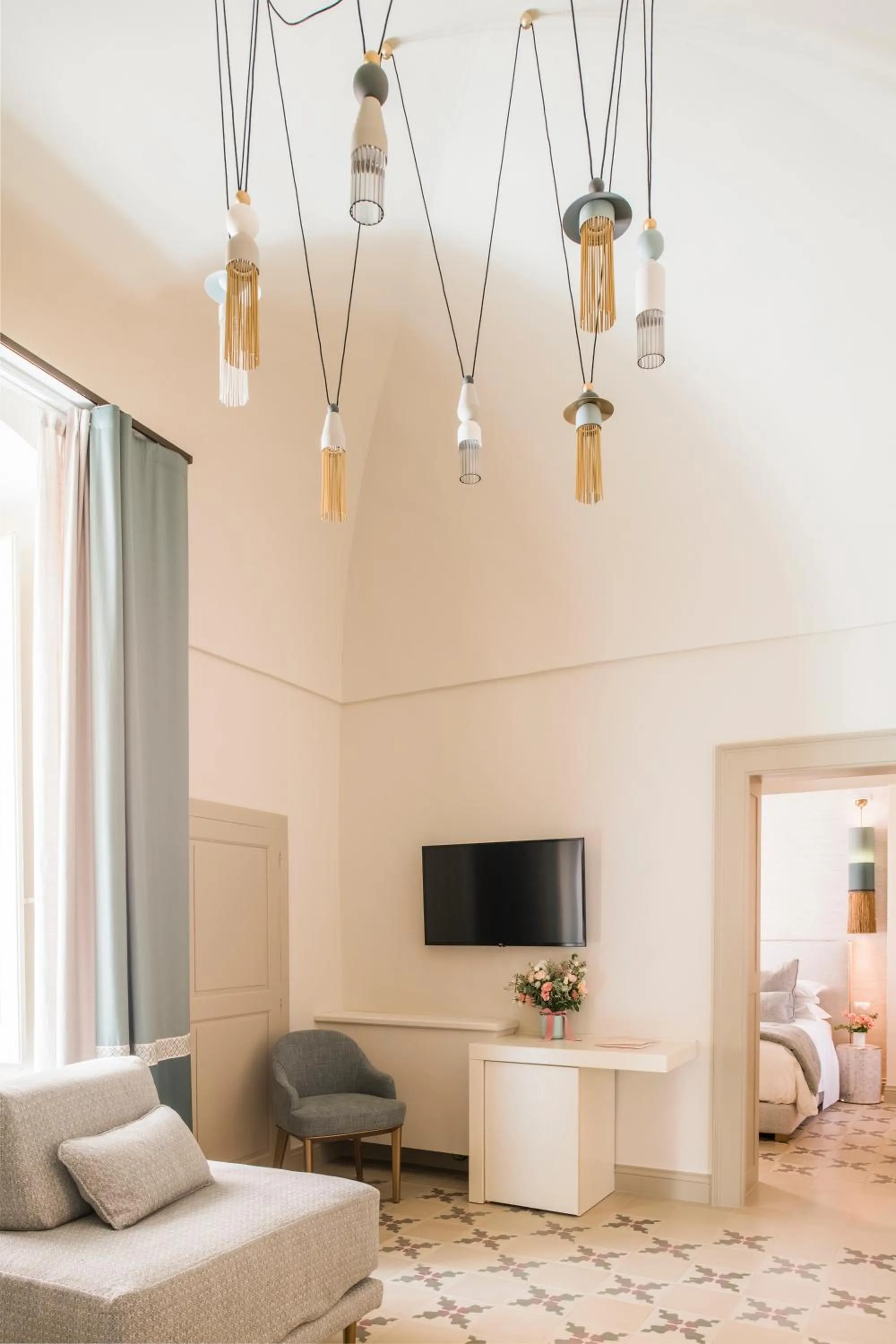 Bed in San Michele Suite