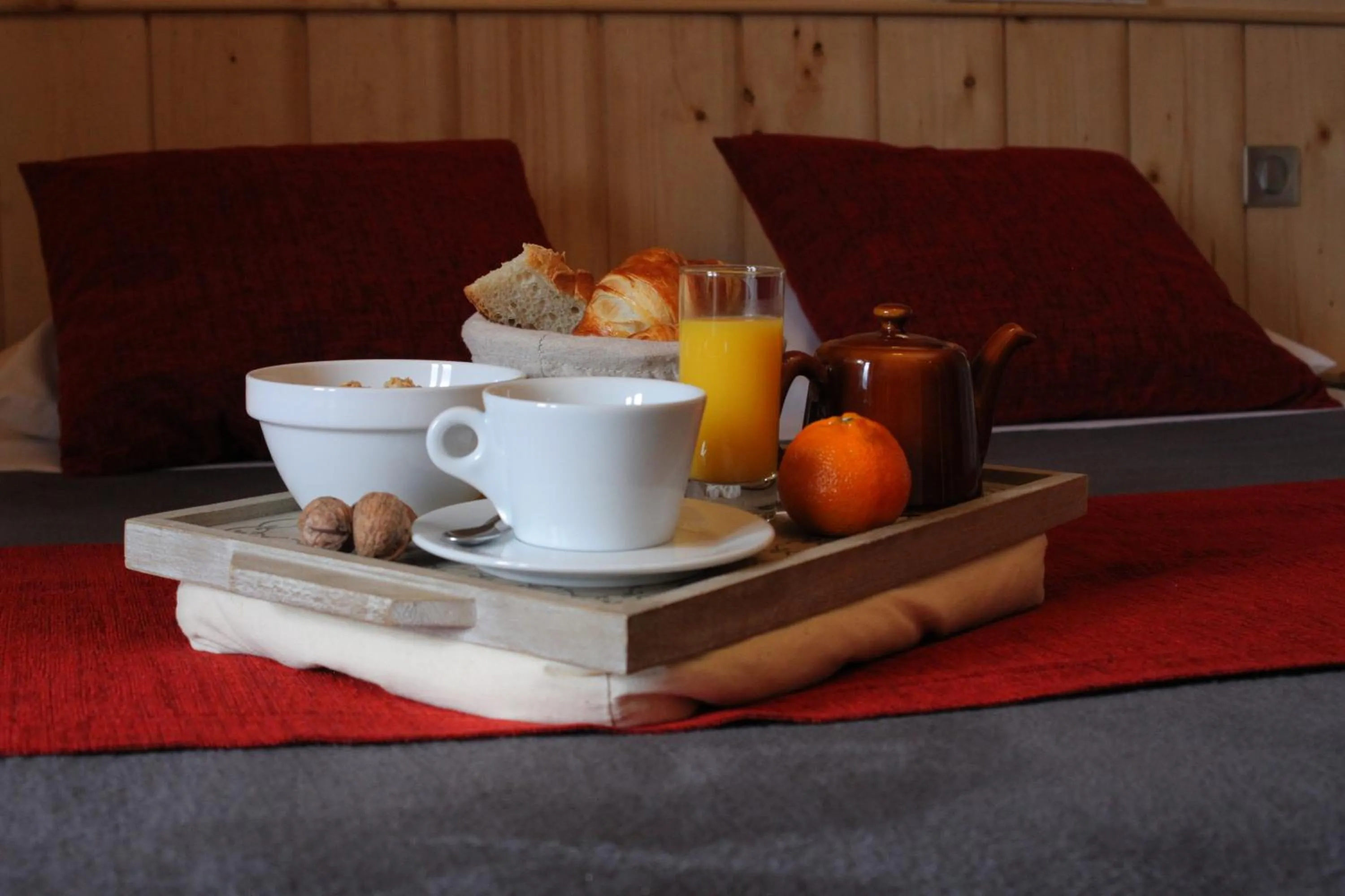 Breakfast in Auberge Le Cabaliros