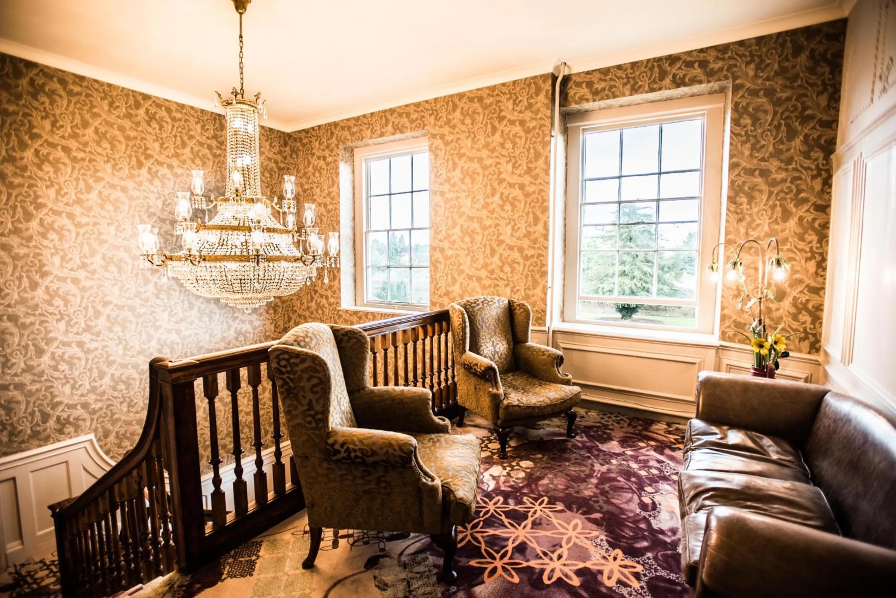 Decorative detail in Stoke Place- Part of the Cairn Collection