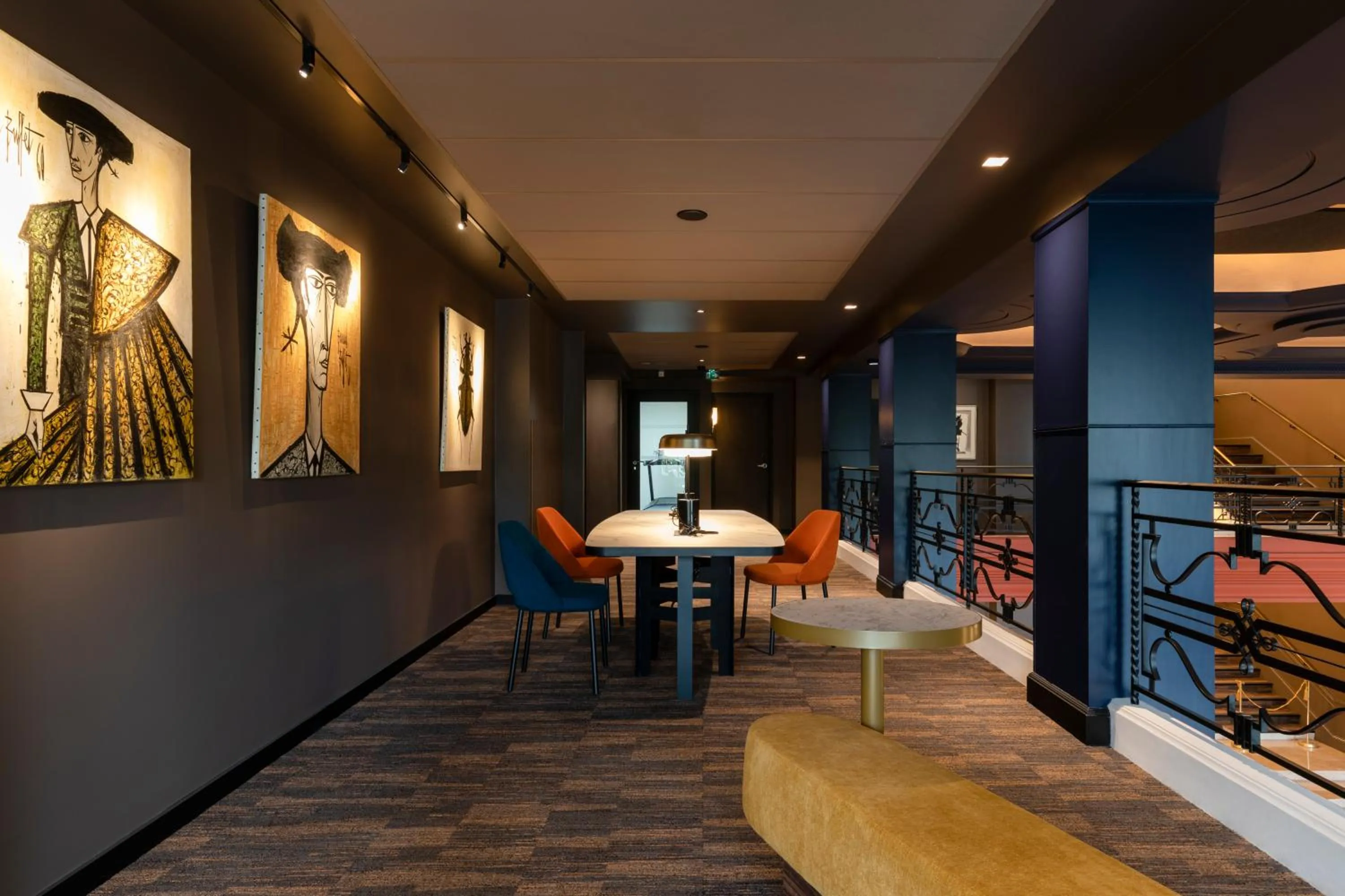 Seating area in Hôtel & Spa Oceania Le Conti