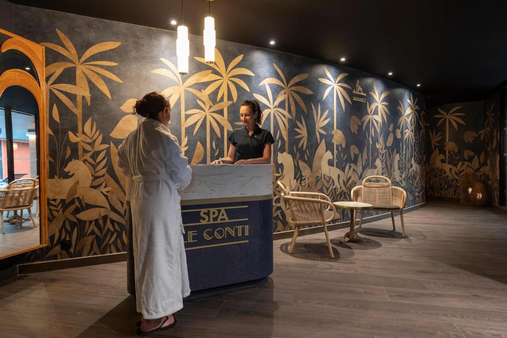 Spa and wellness centre/facilities in Hôtel & Spa Oceania Le Conti