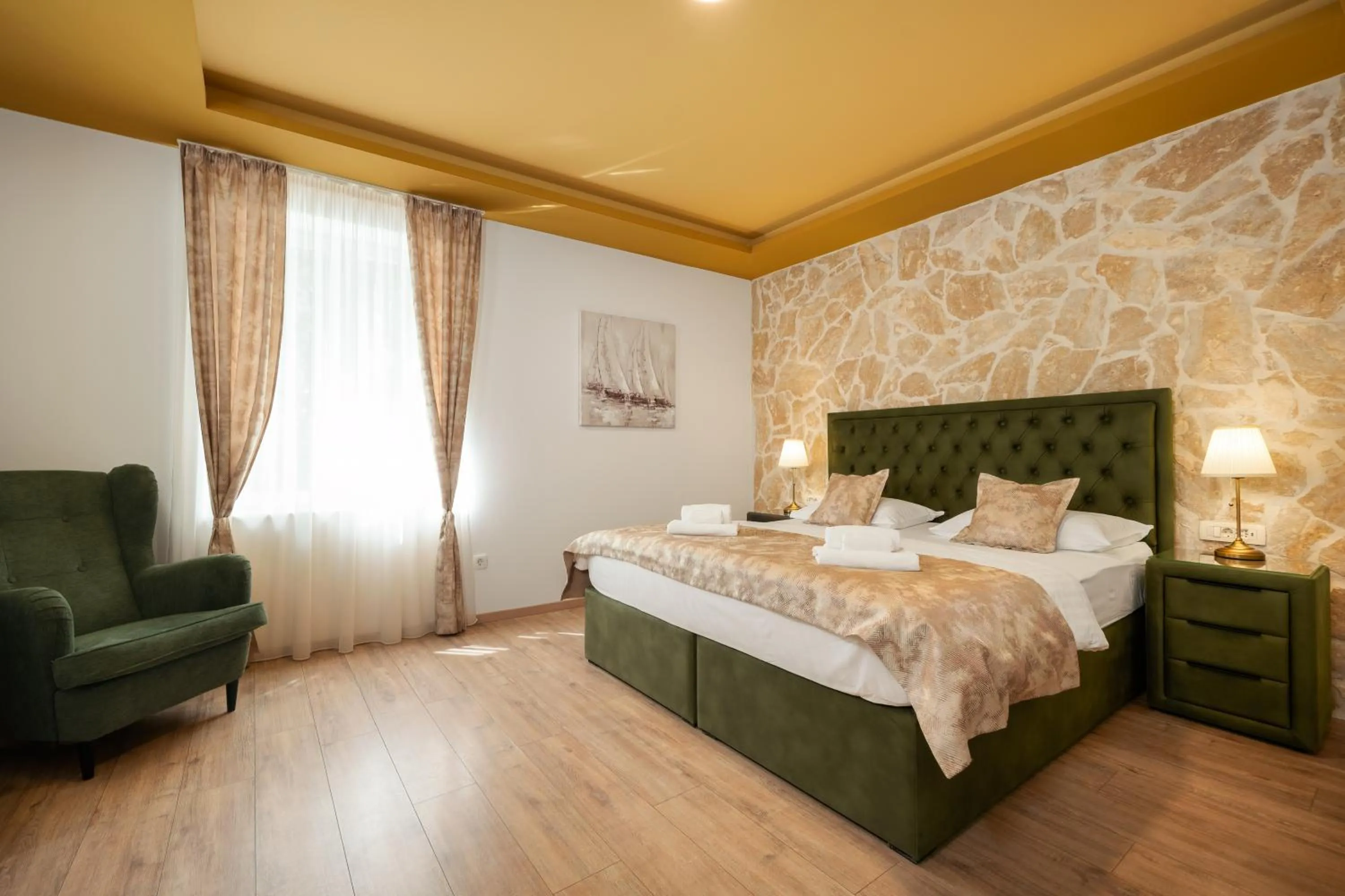 Bedroom, Bed in Luxury Rooms Floramye
