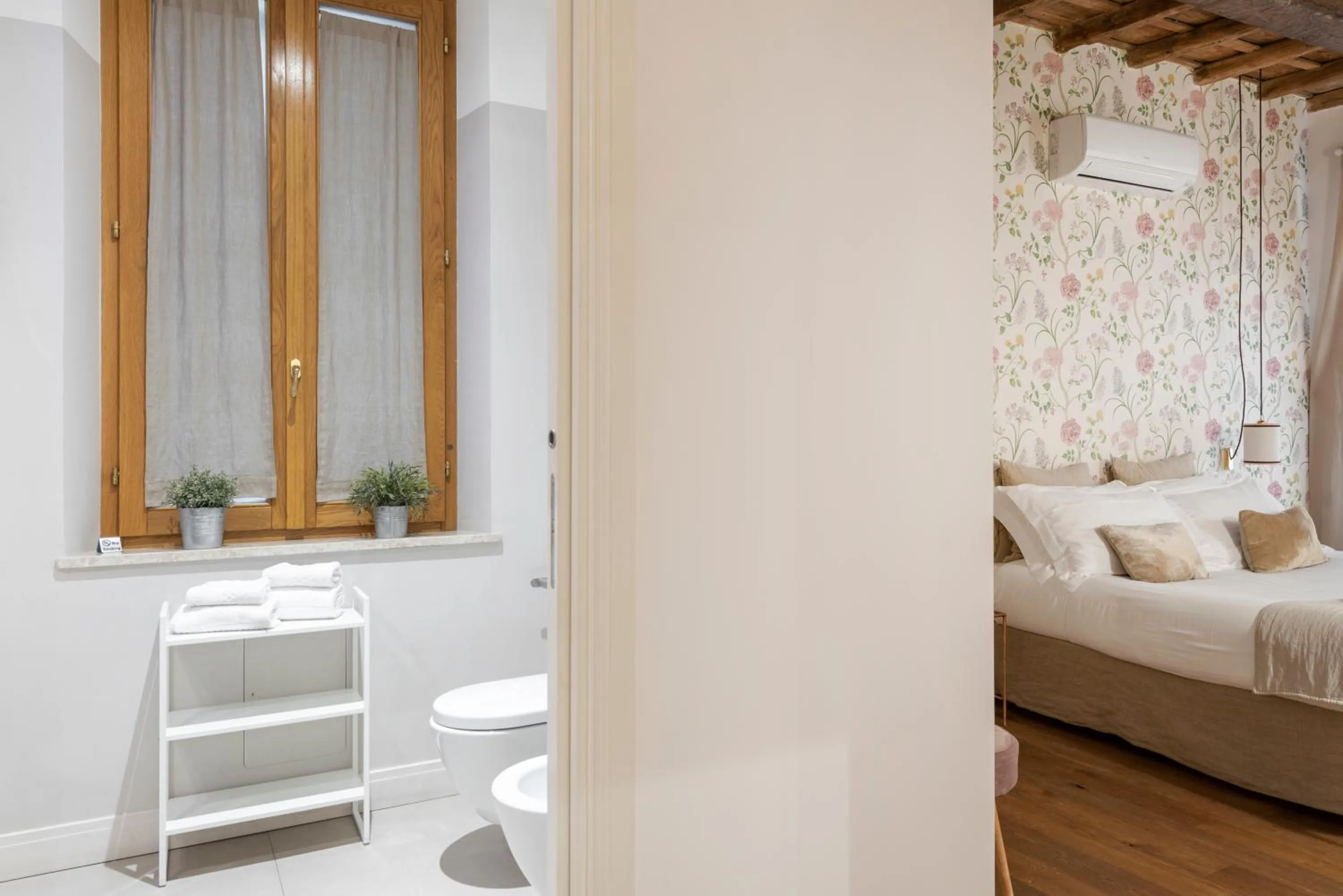 Bed in i Fiori de' Mario Suites