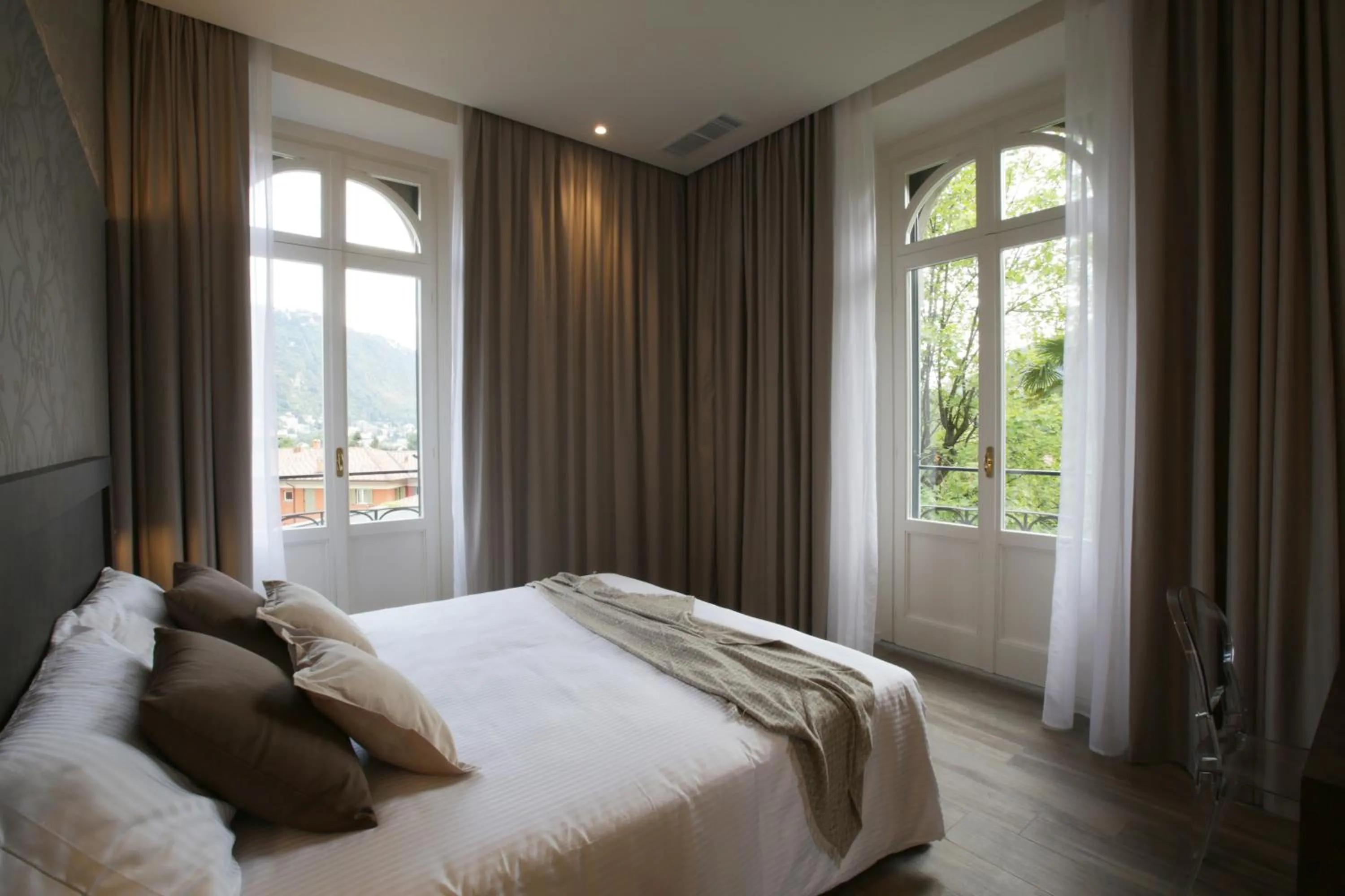 Double Room with Garden View in Villa Liberty
