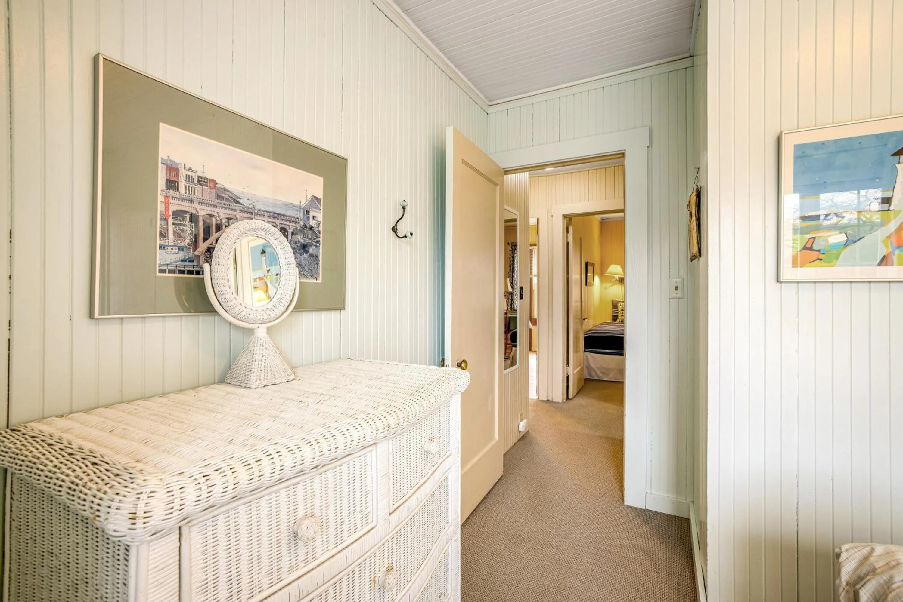 Bed in Salt Water Cottage