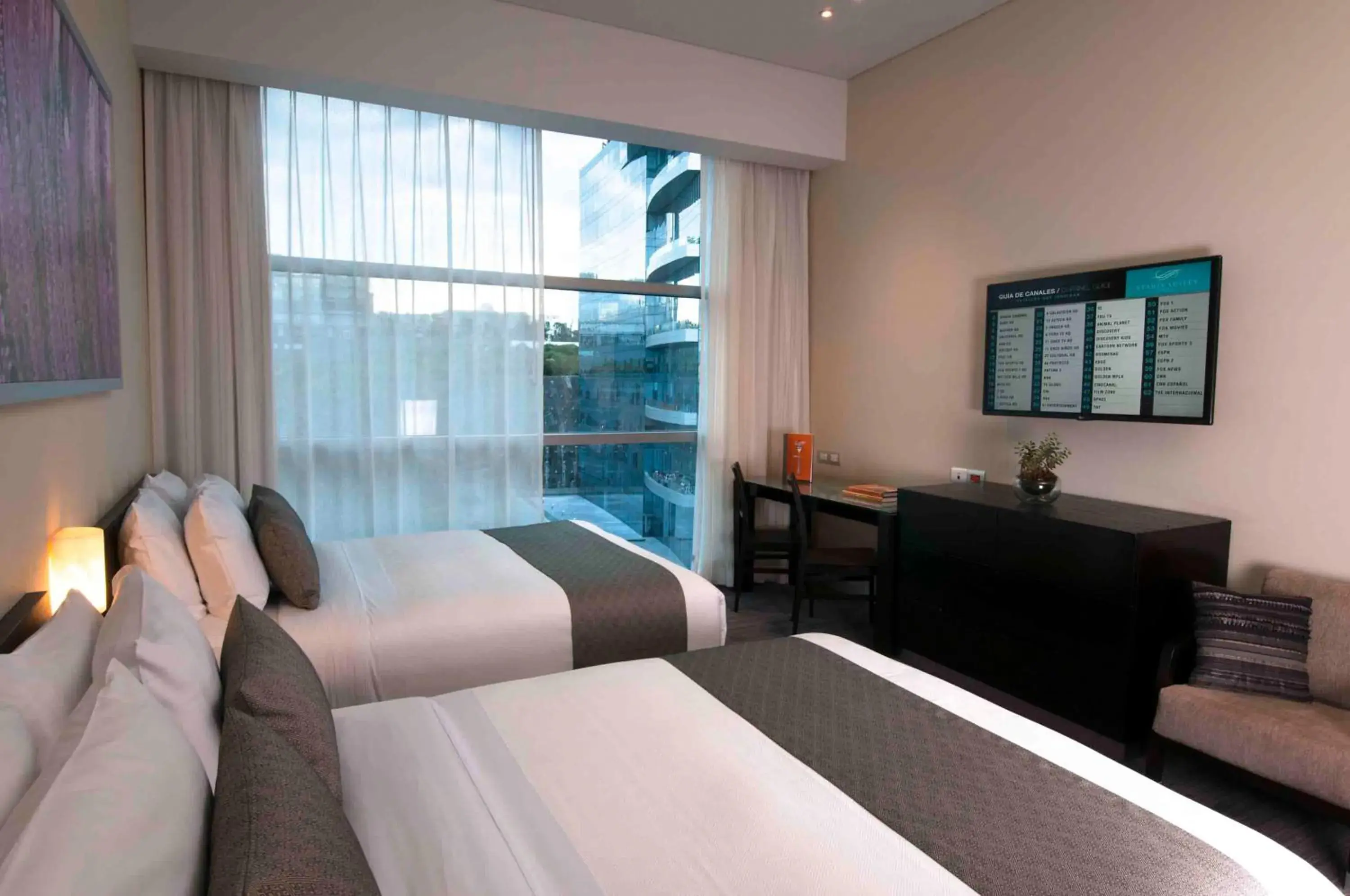 Deluxe Double Room in Stadia Suites Mexico City Santa Fe Deluxe Double Room in Stadia Suites Mexico City Santa Fe