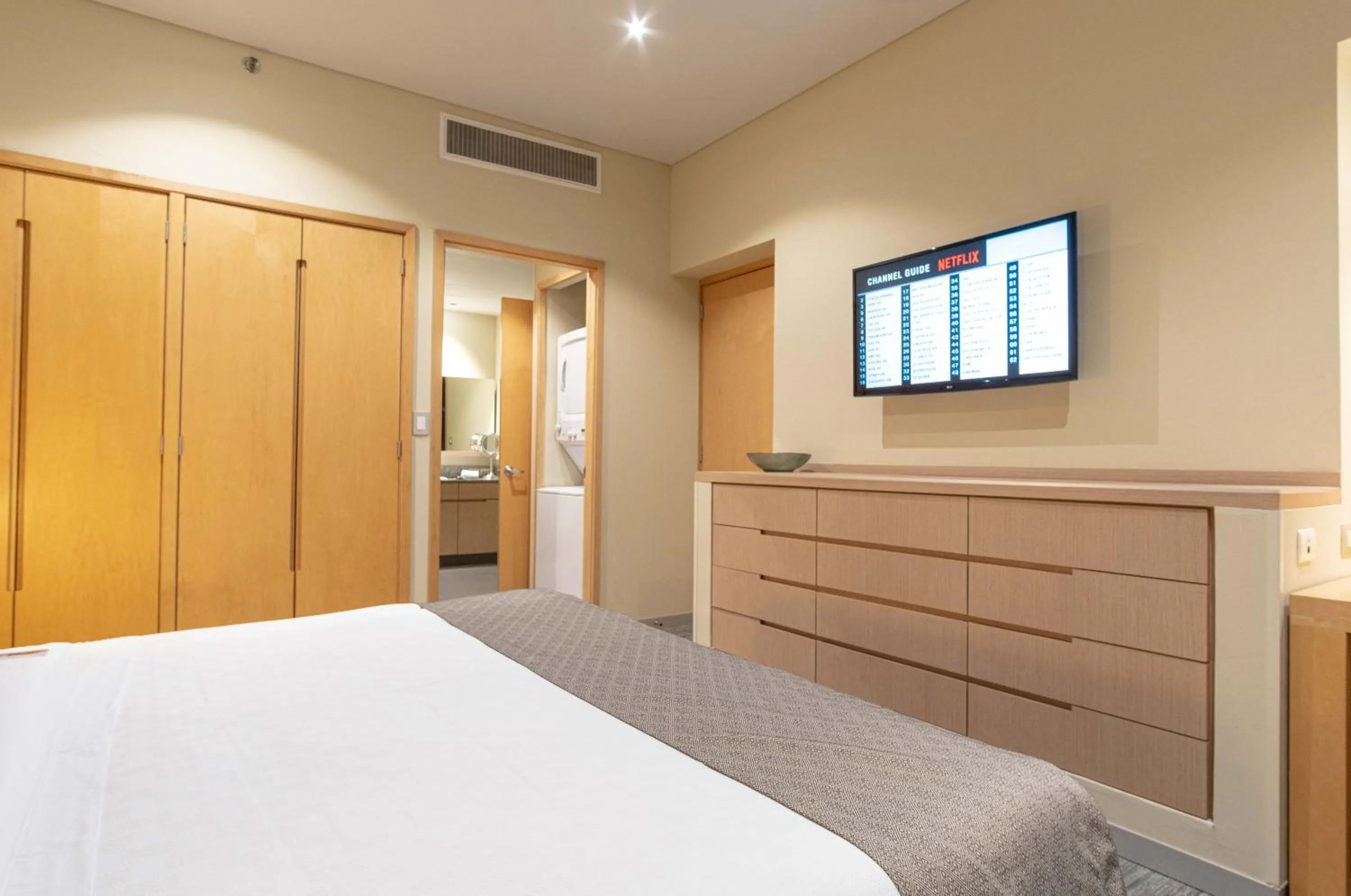 Bed in Stadia Suites Mexico City Santa Fe