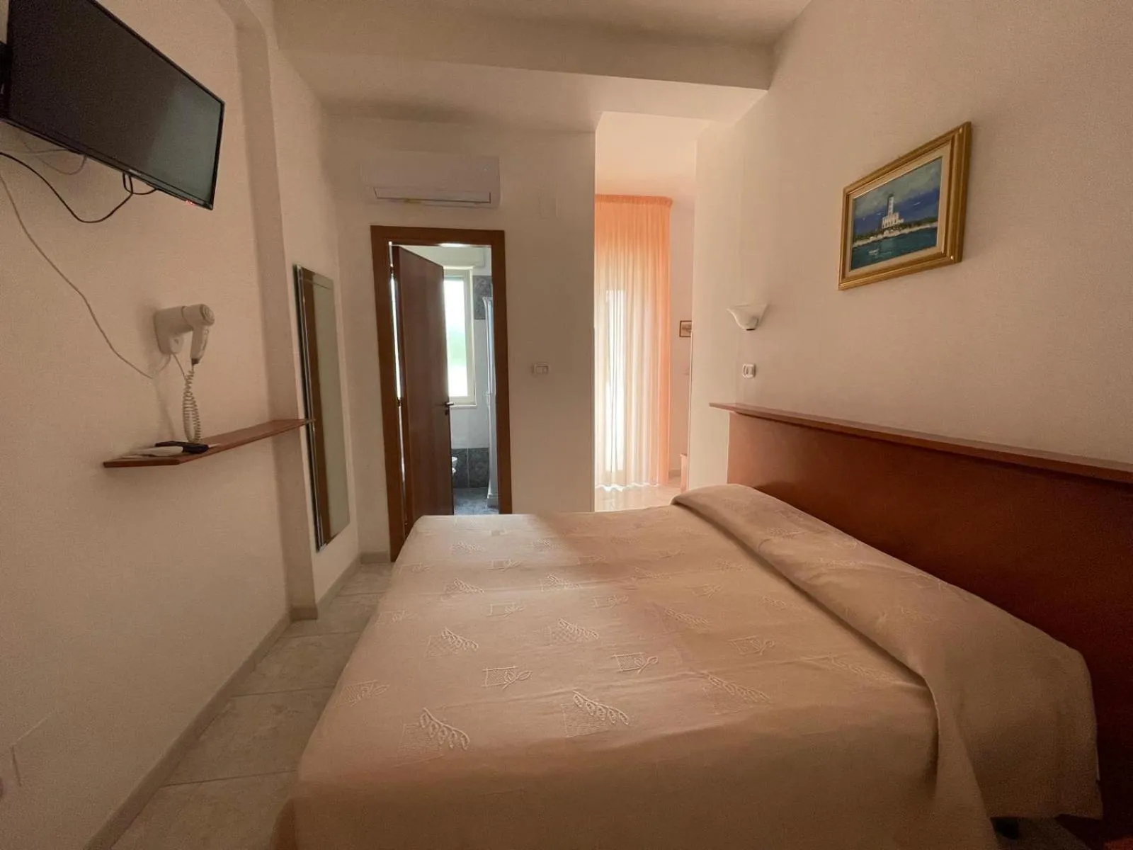 Bedroom, Bed in Hotel Ponte