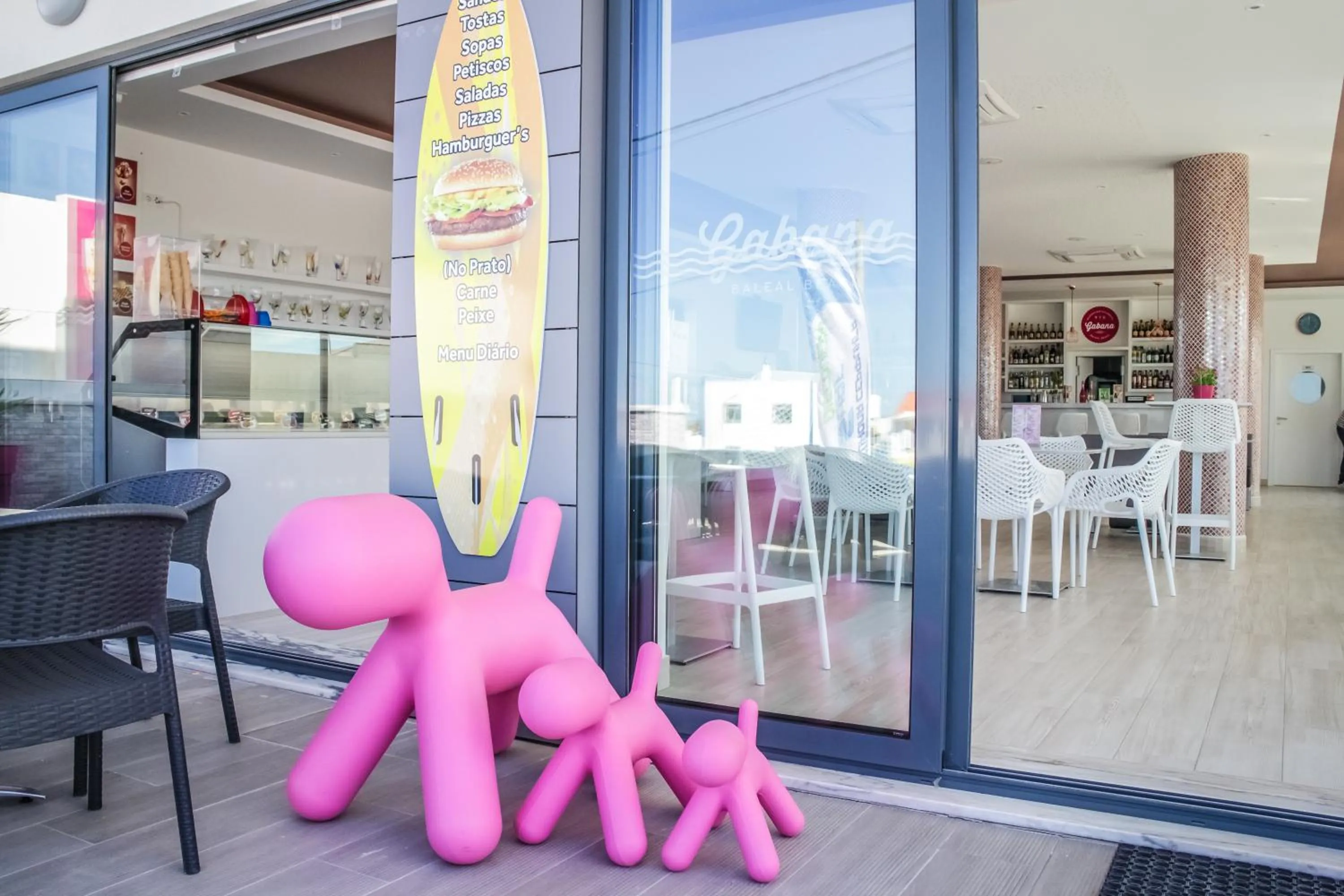 Facade/entrance in Gabana Baleal Beach