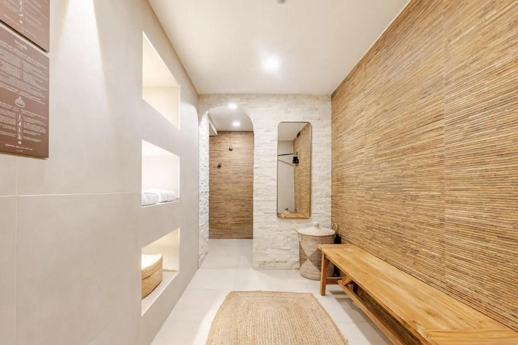 Sauna in Atypik Hotel