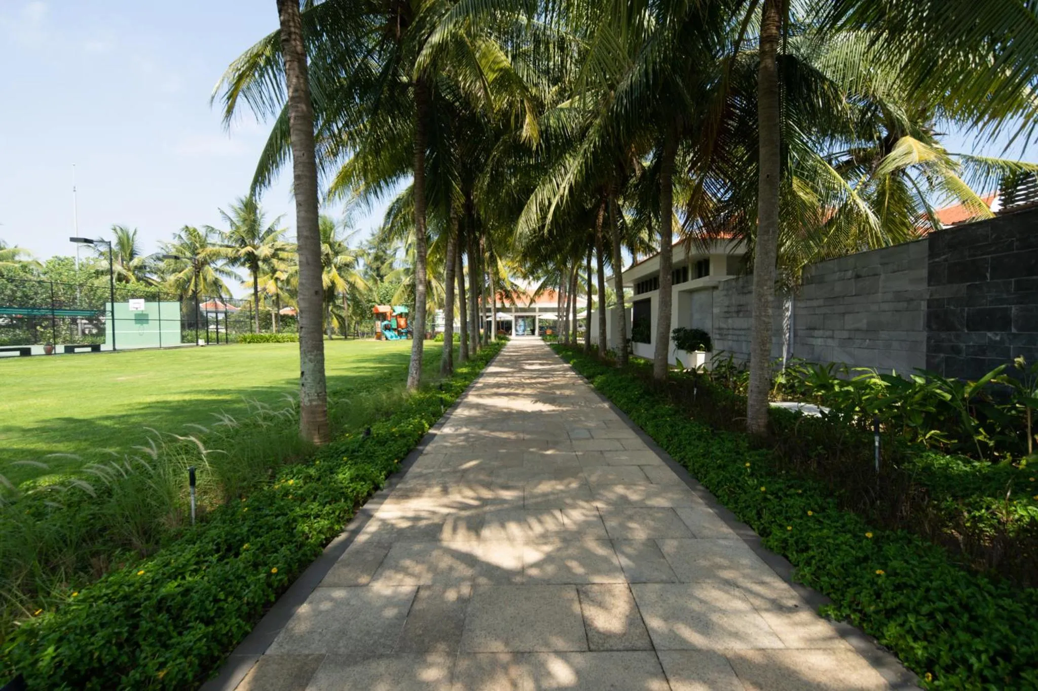 Natural landscape in Villa Tourane