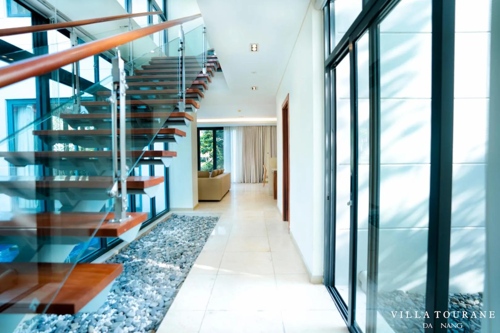 Family in Villa Tourane