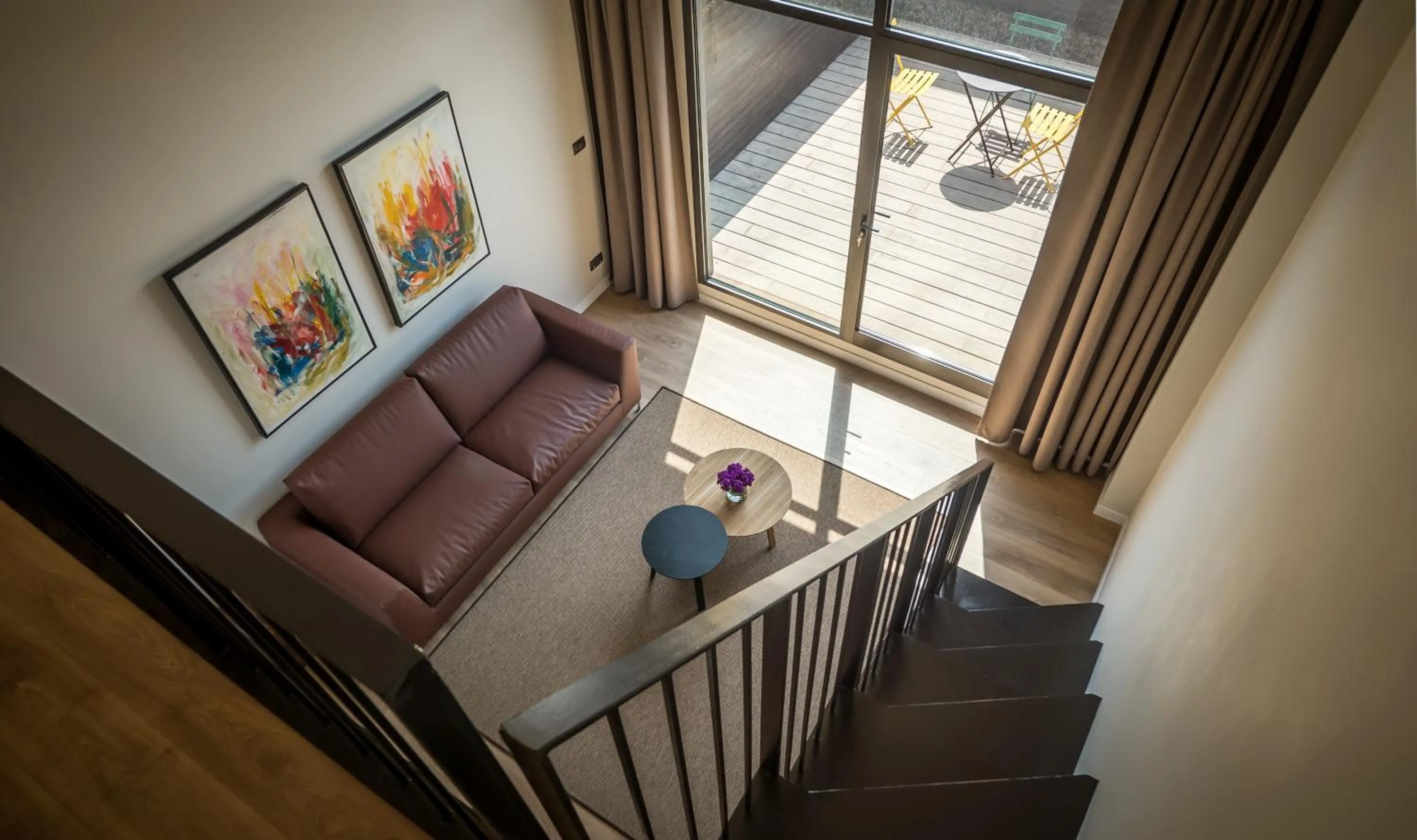 Balcony/Terrace in La Cappella Business Boutique Hotel