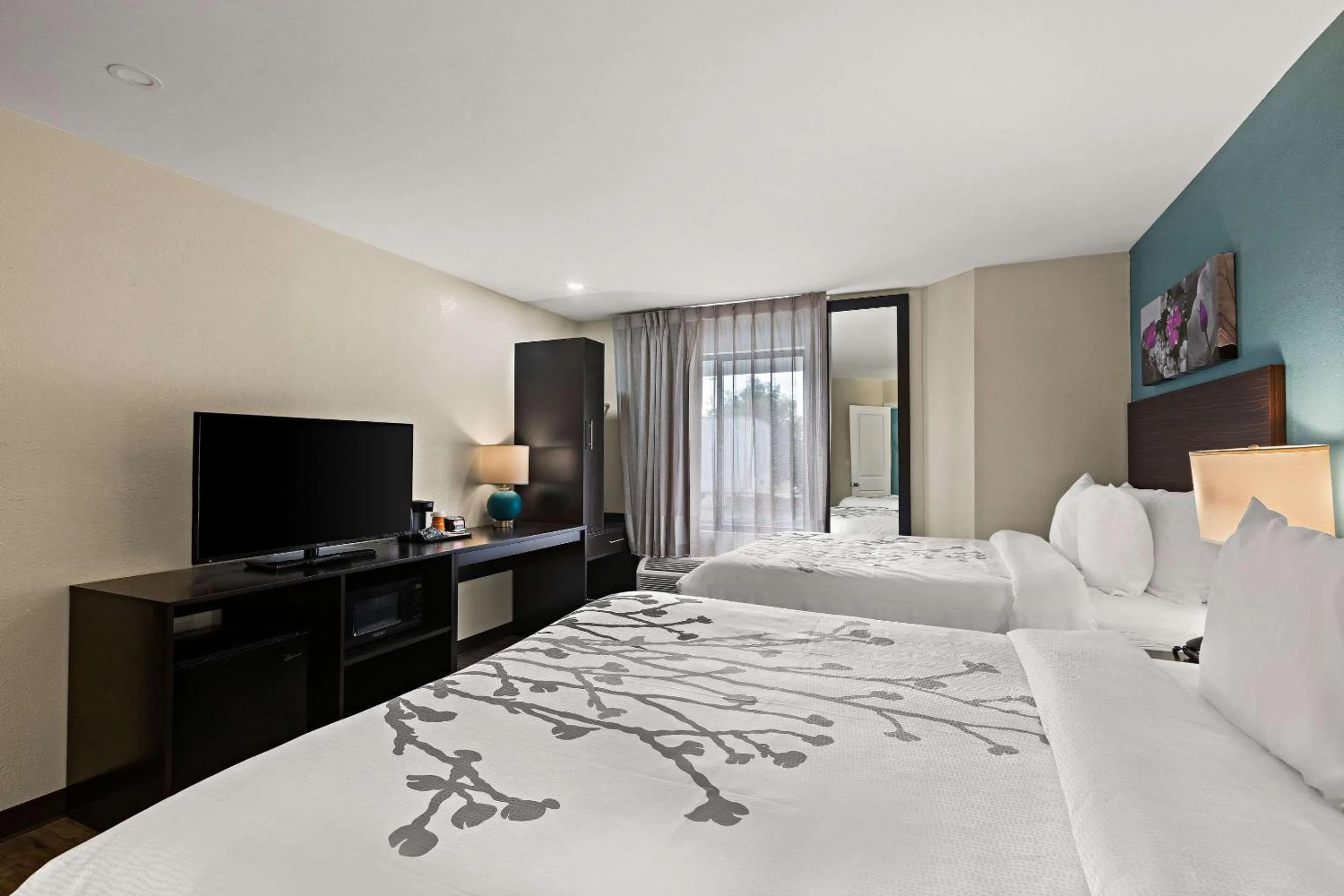 Bedroom, Bed in Sleep Inn