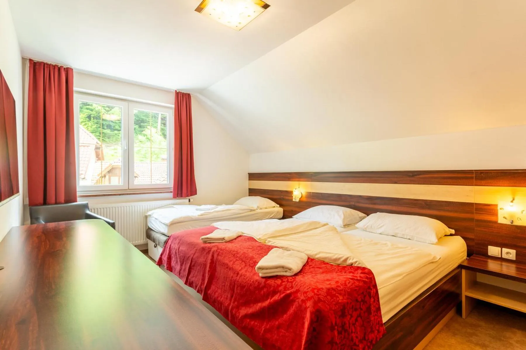 Bed in Guest House Hober