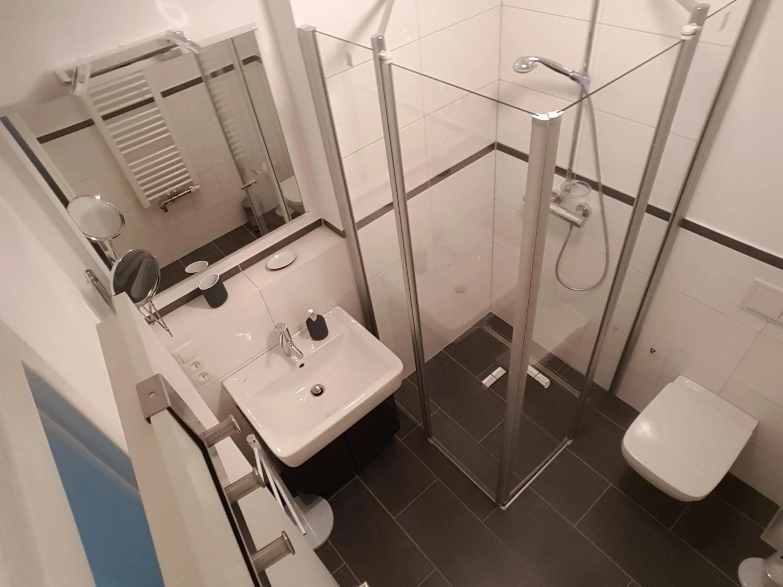 Bathroom in Ferienwohnung Dünenperle