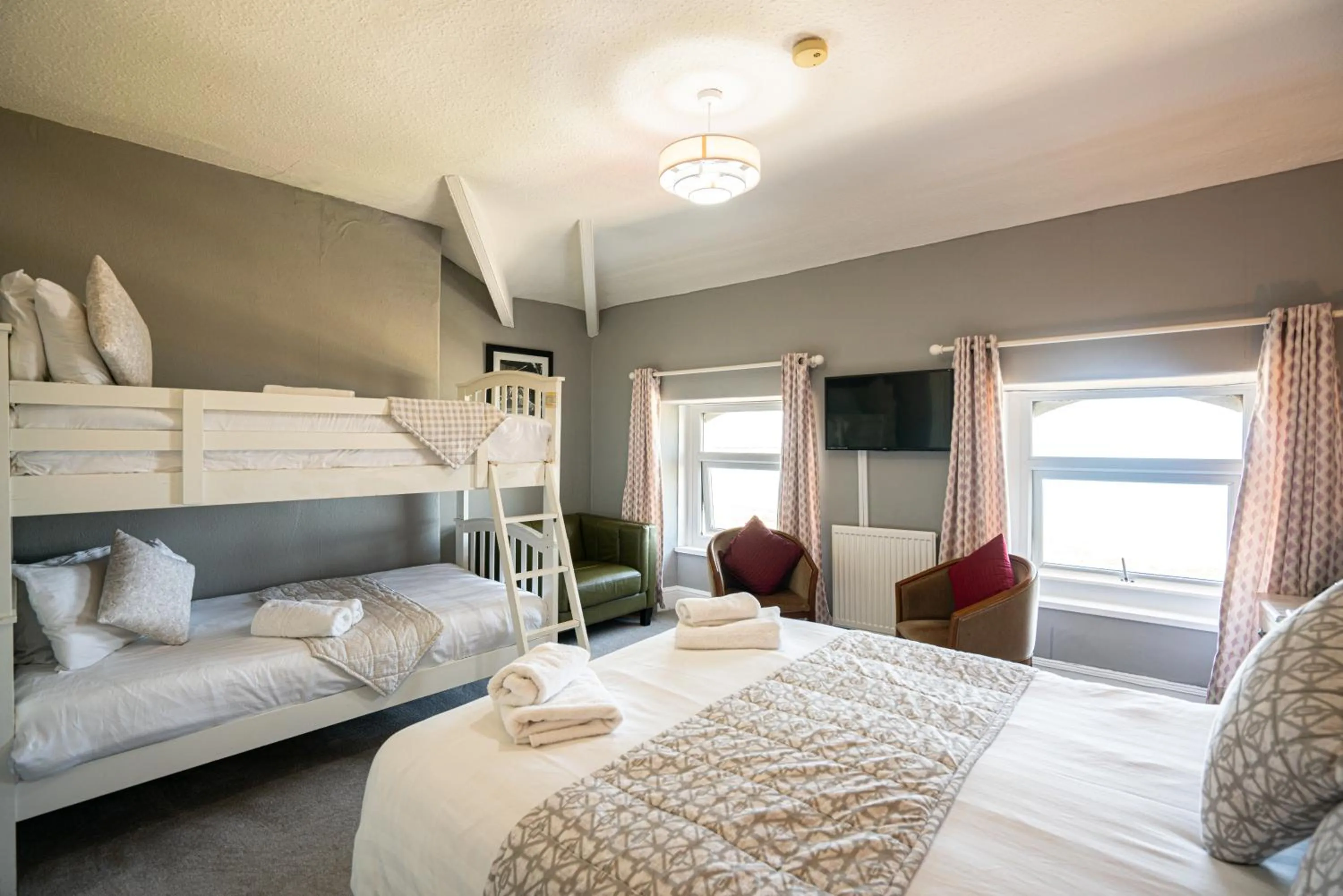 Bed in The Central Hotel