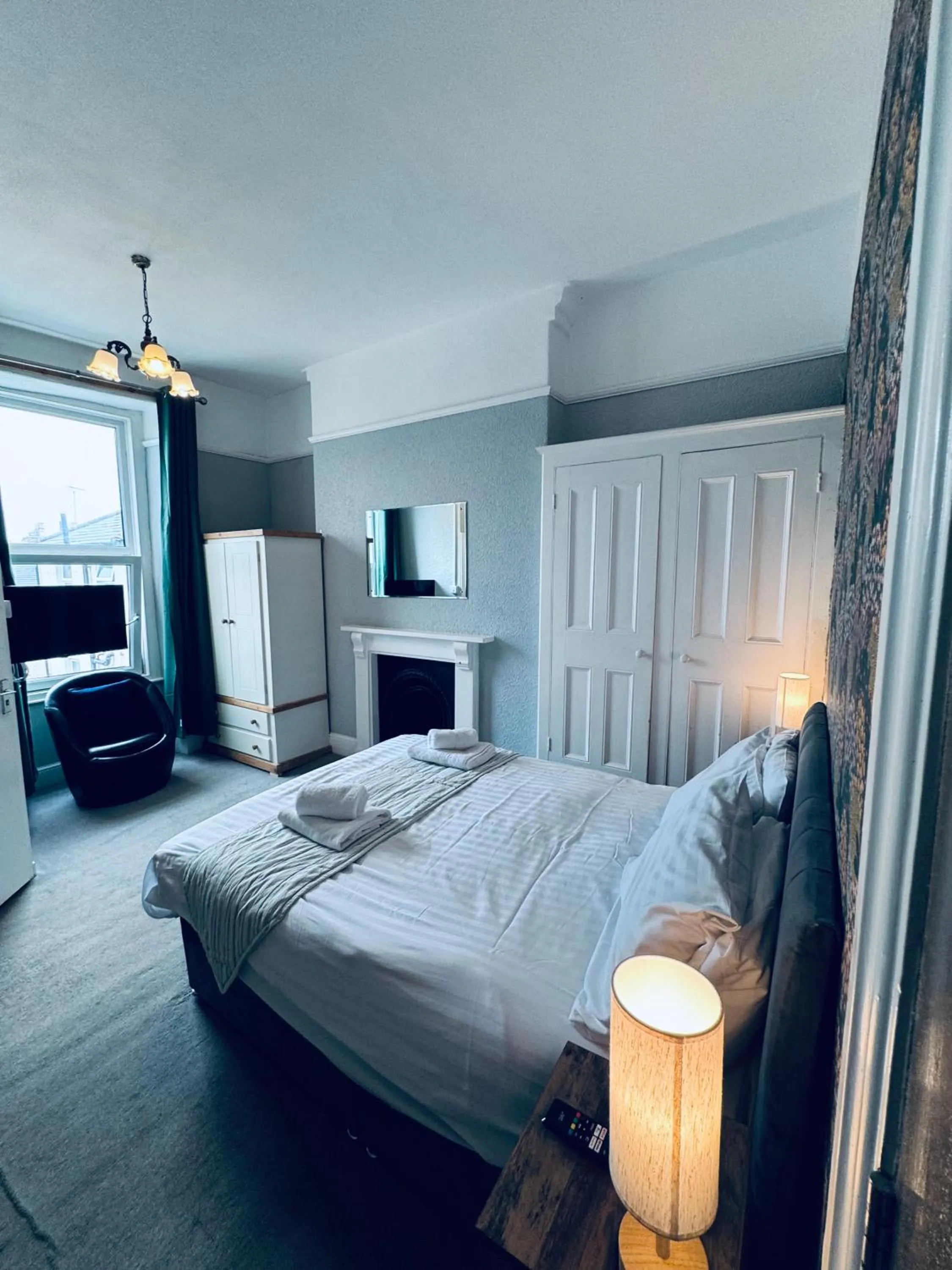 Bed in The Central Hotel