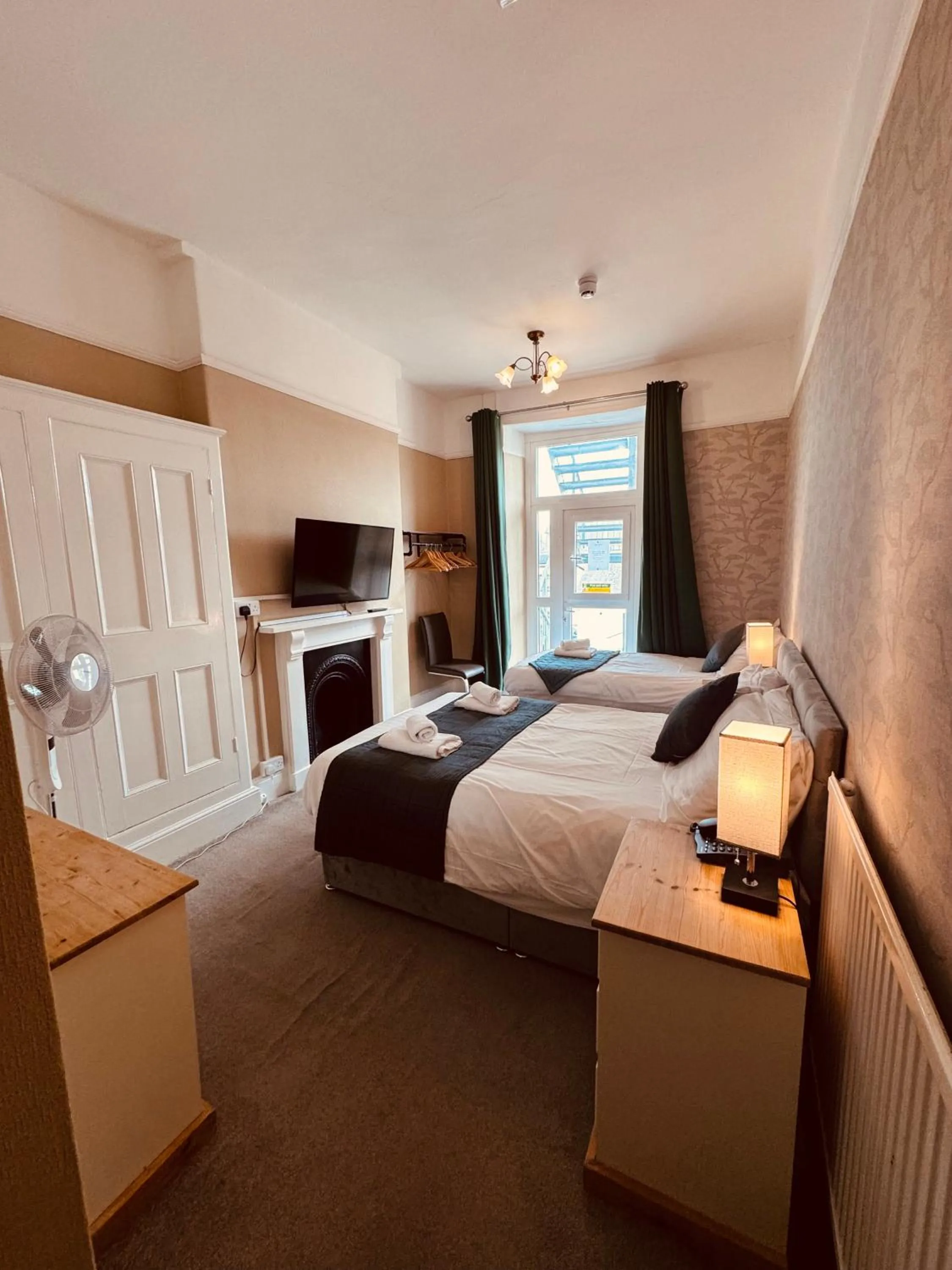 Bed in The Central Hotel