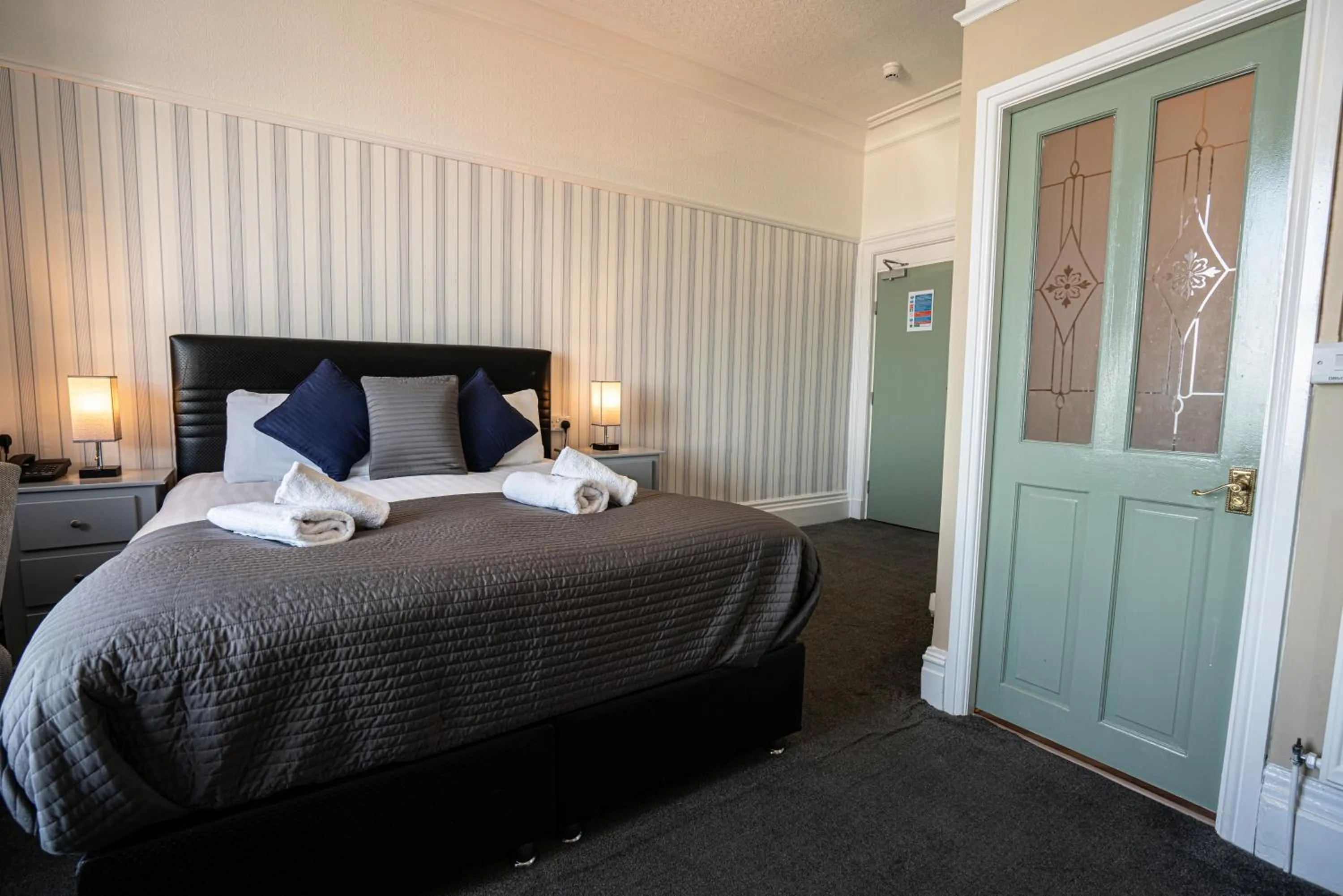 Bed in The Central Hotel