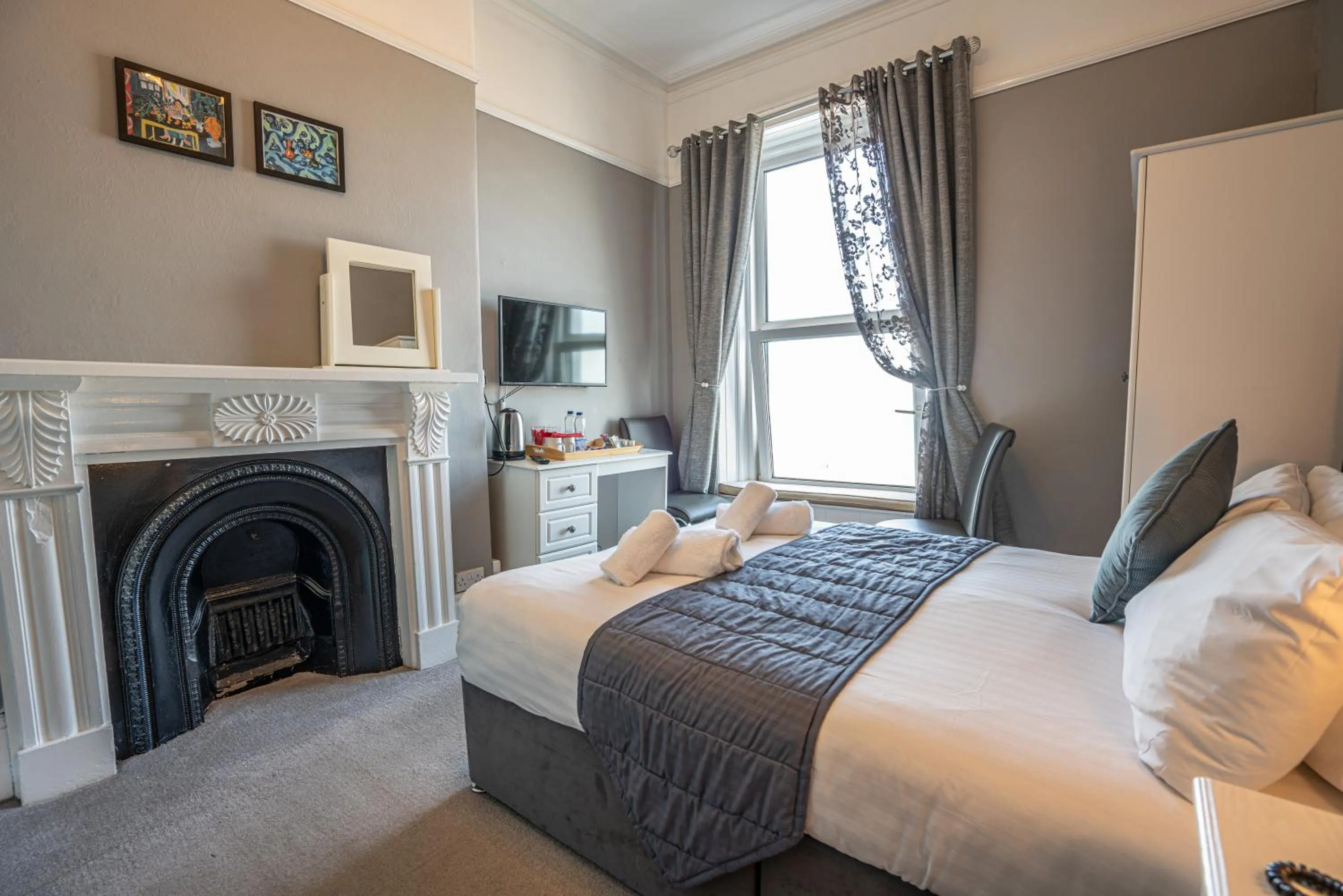 Bed in The Central Hotel