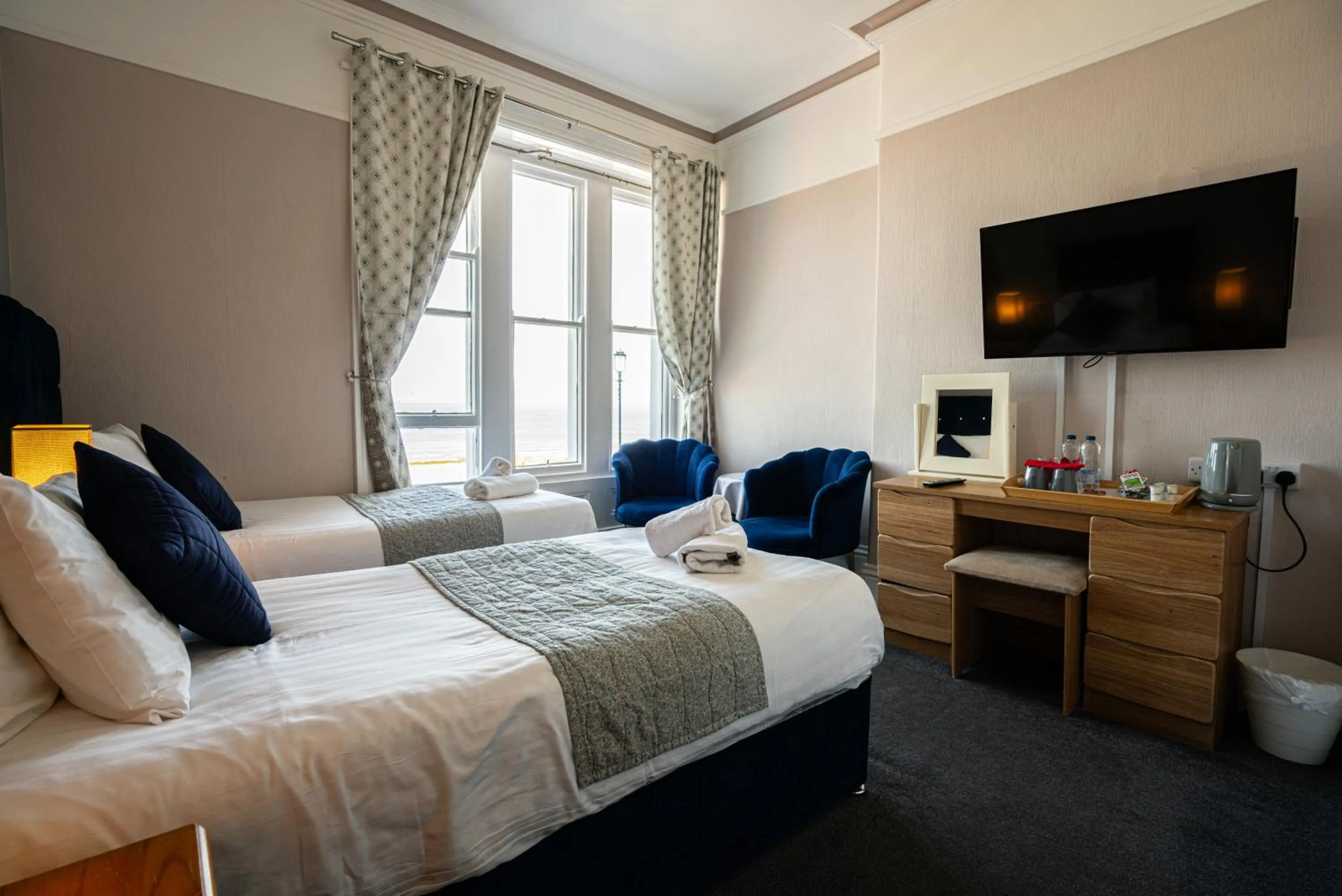 Bed in The Central Hotel