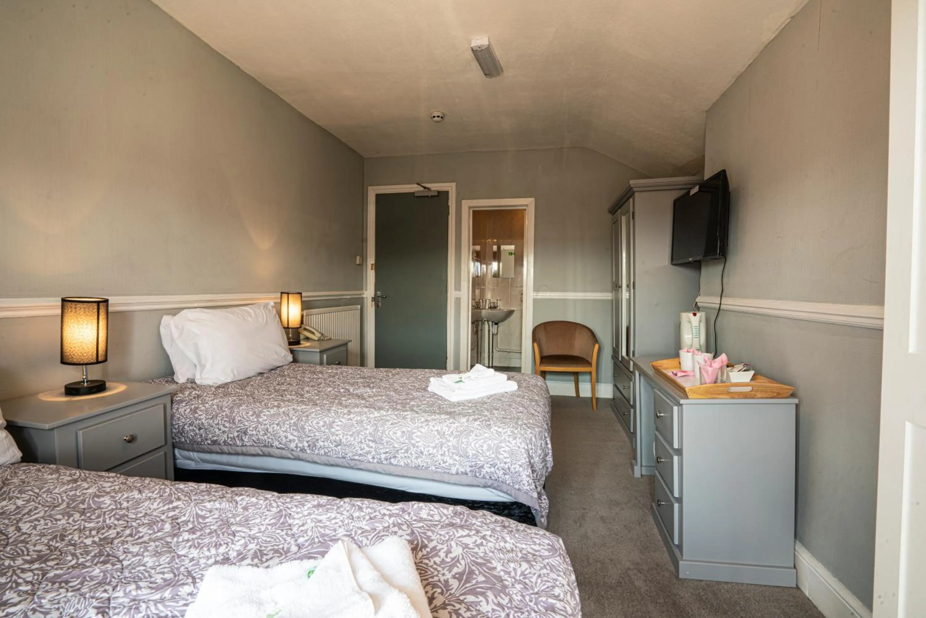 Bed in The Central Hotel