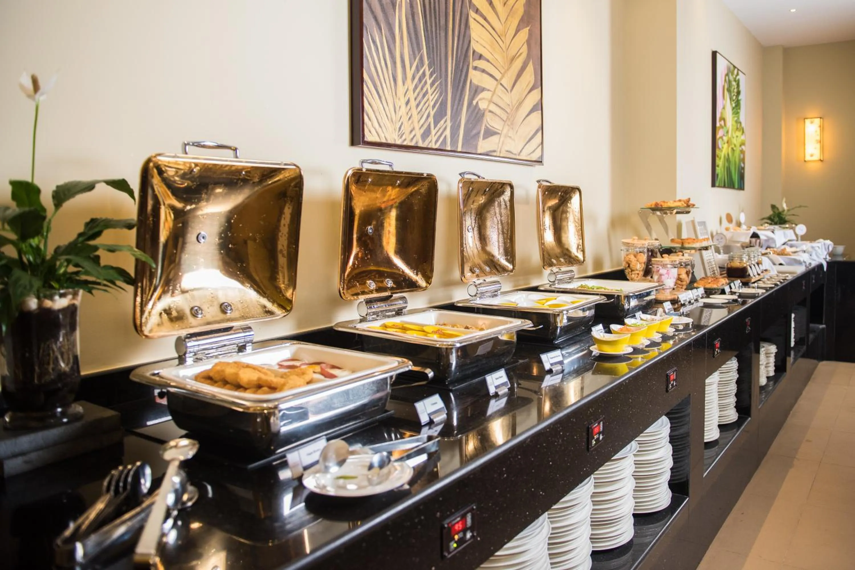 Buffet breakfast in Centara Muscat Hotel Oman