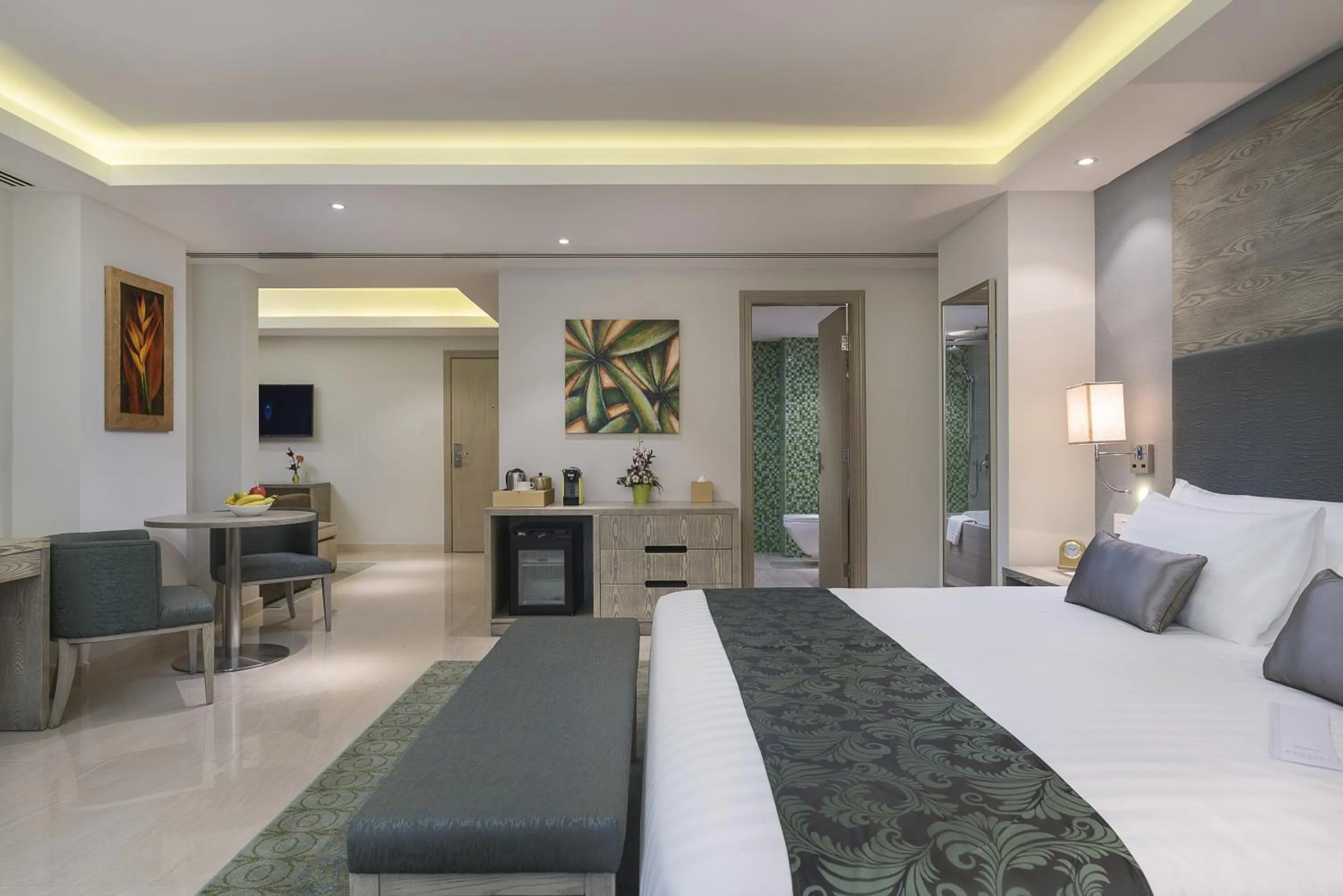 Photo of the whole room, Bed in Centara Muscat Hotel Oman