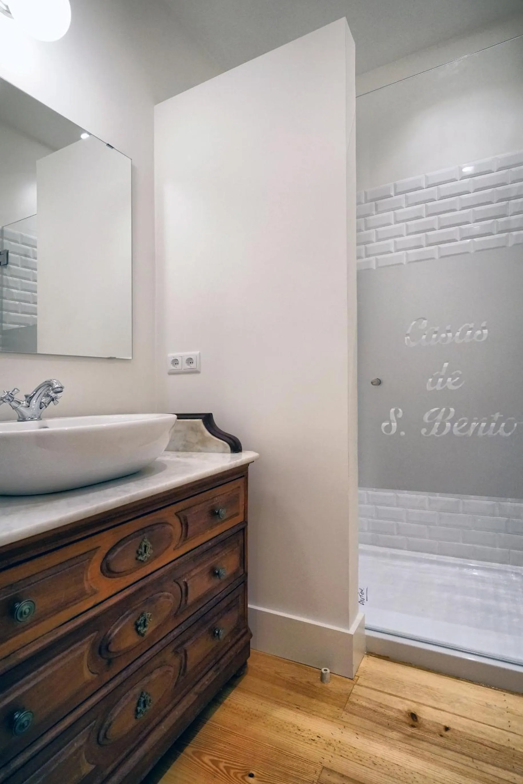 Bathroom in Casas de São Bento