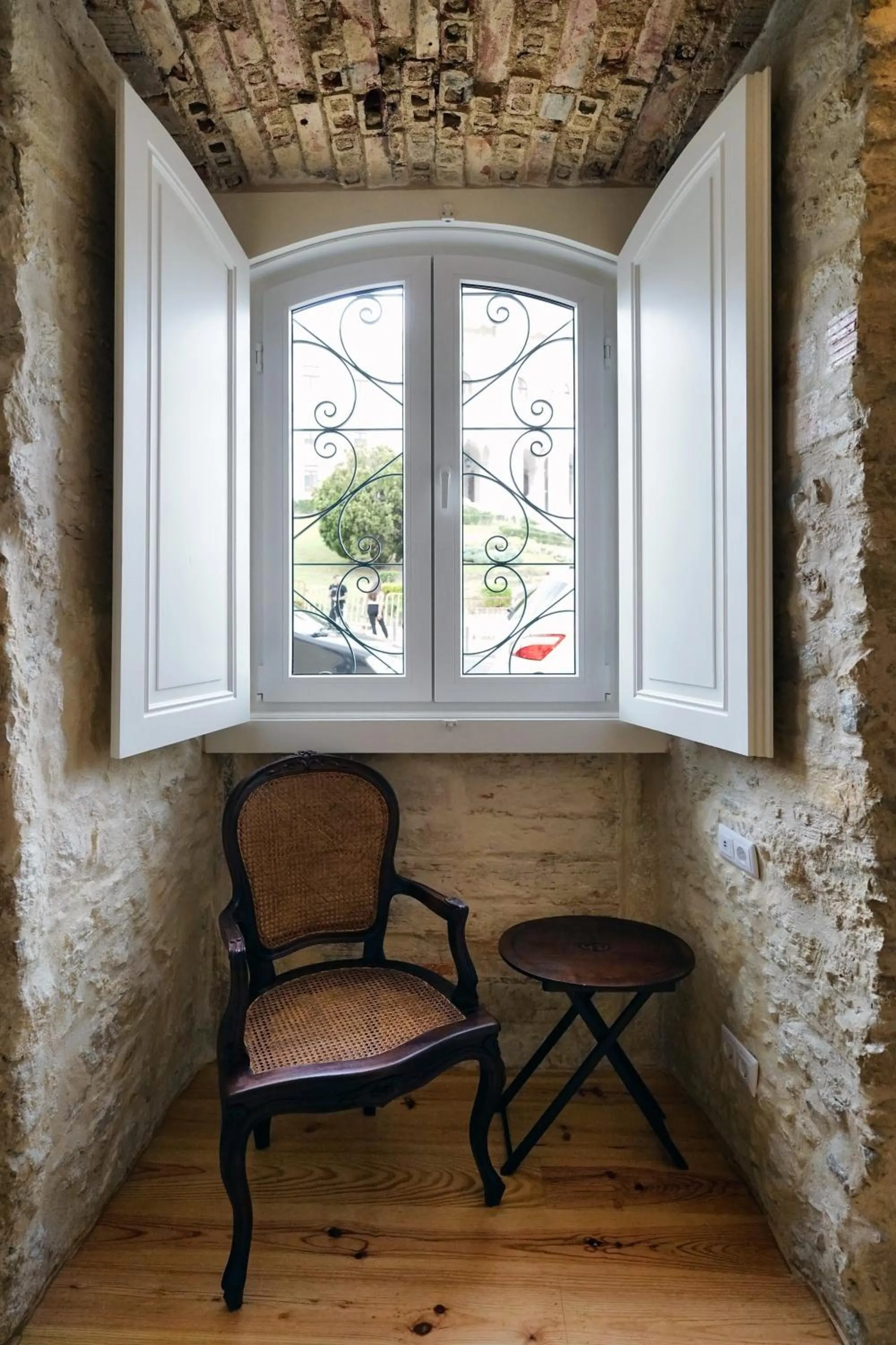 Seating area in Casas de São Bento