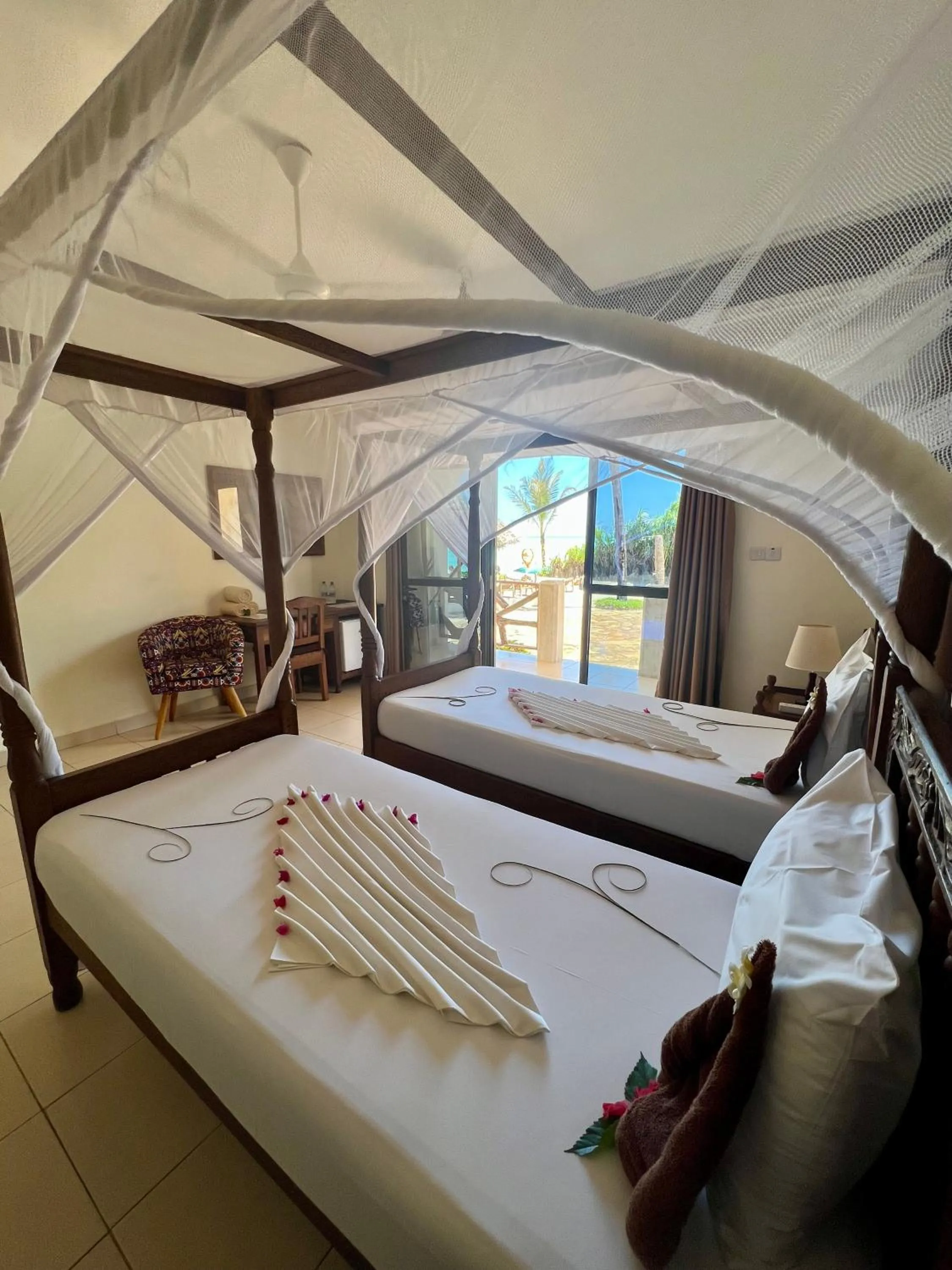 Bed in Mahali Zanzibar