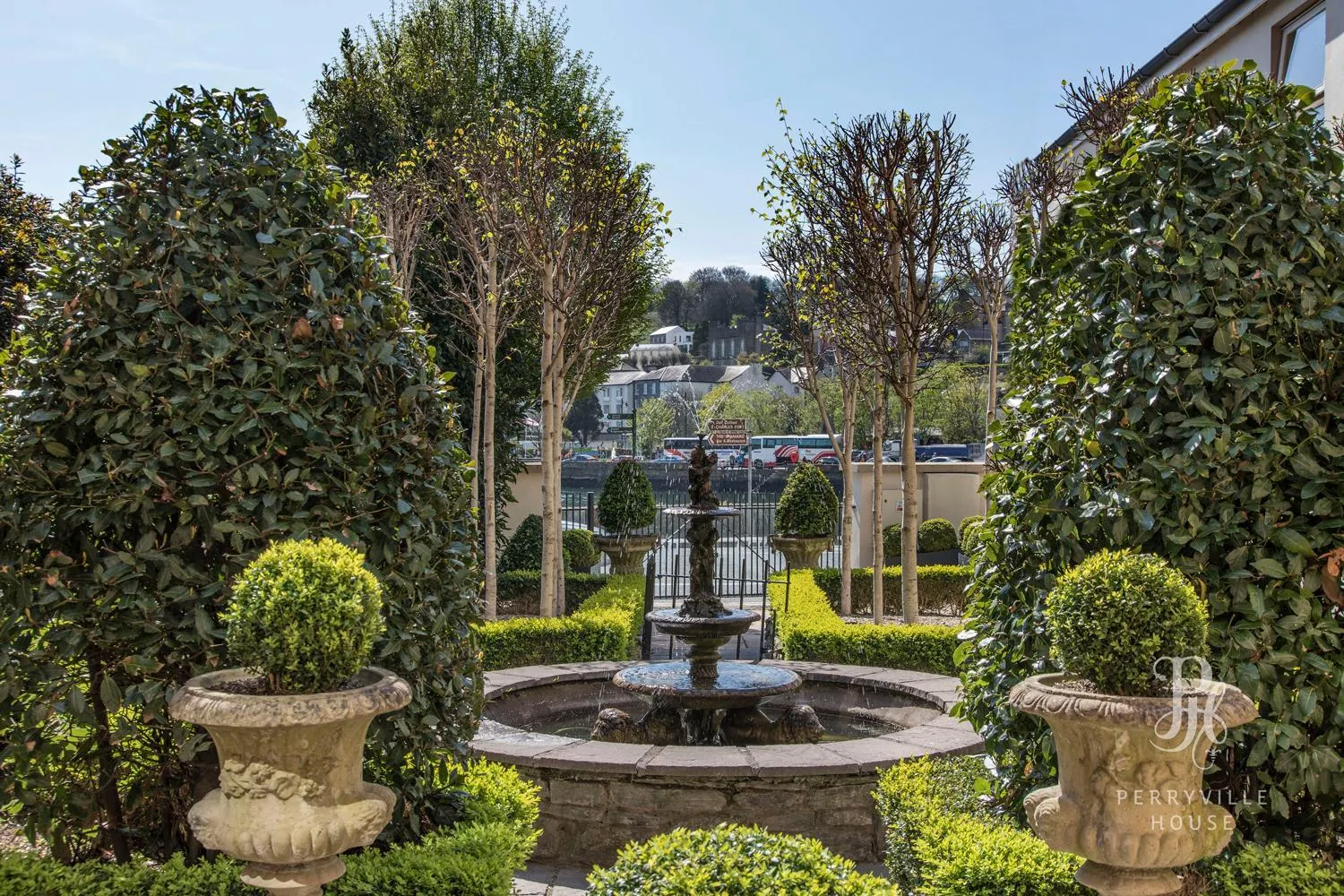 Garden in Perryville House