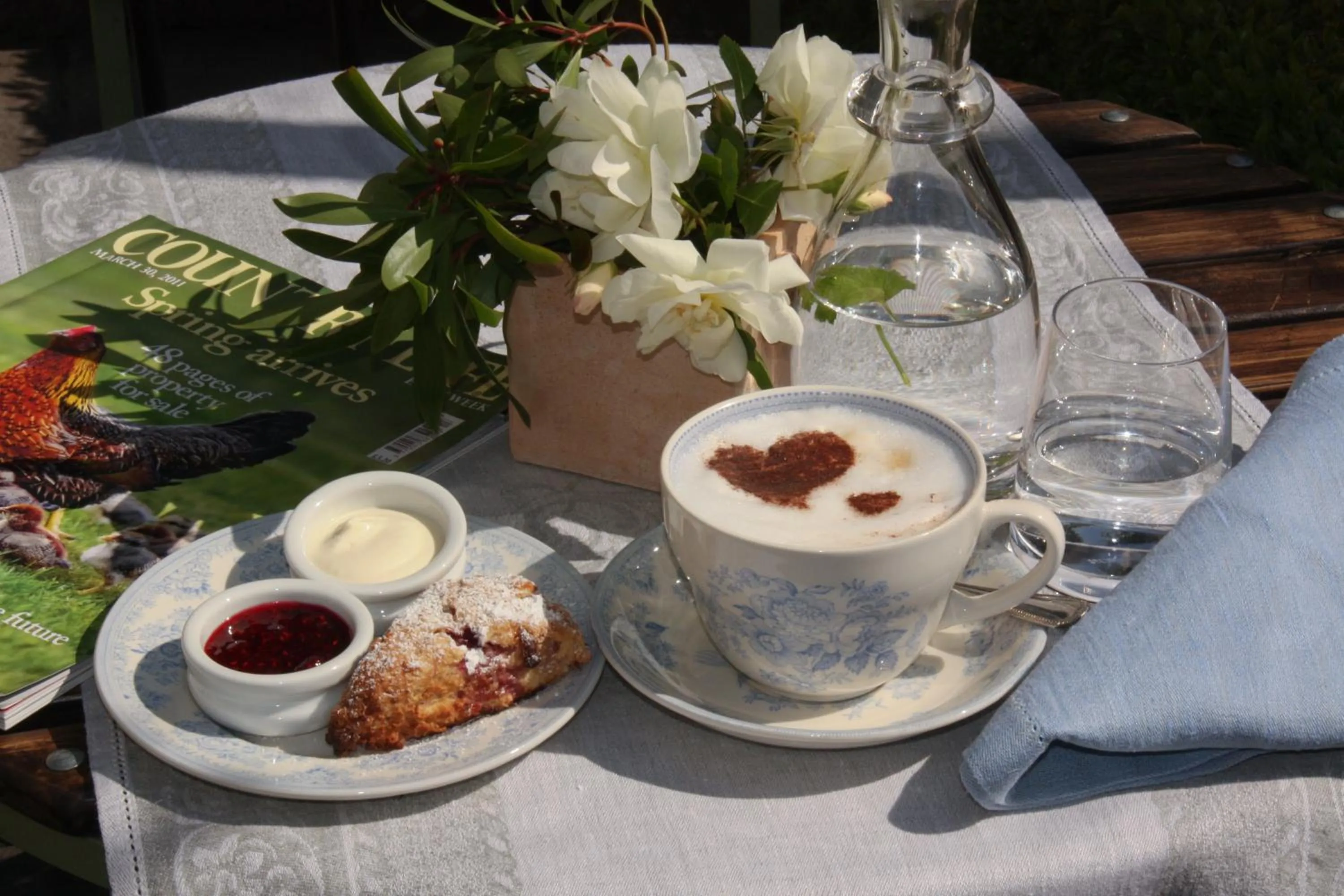 Italian breakfast in Perryville House