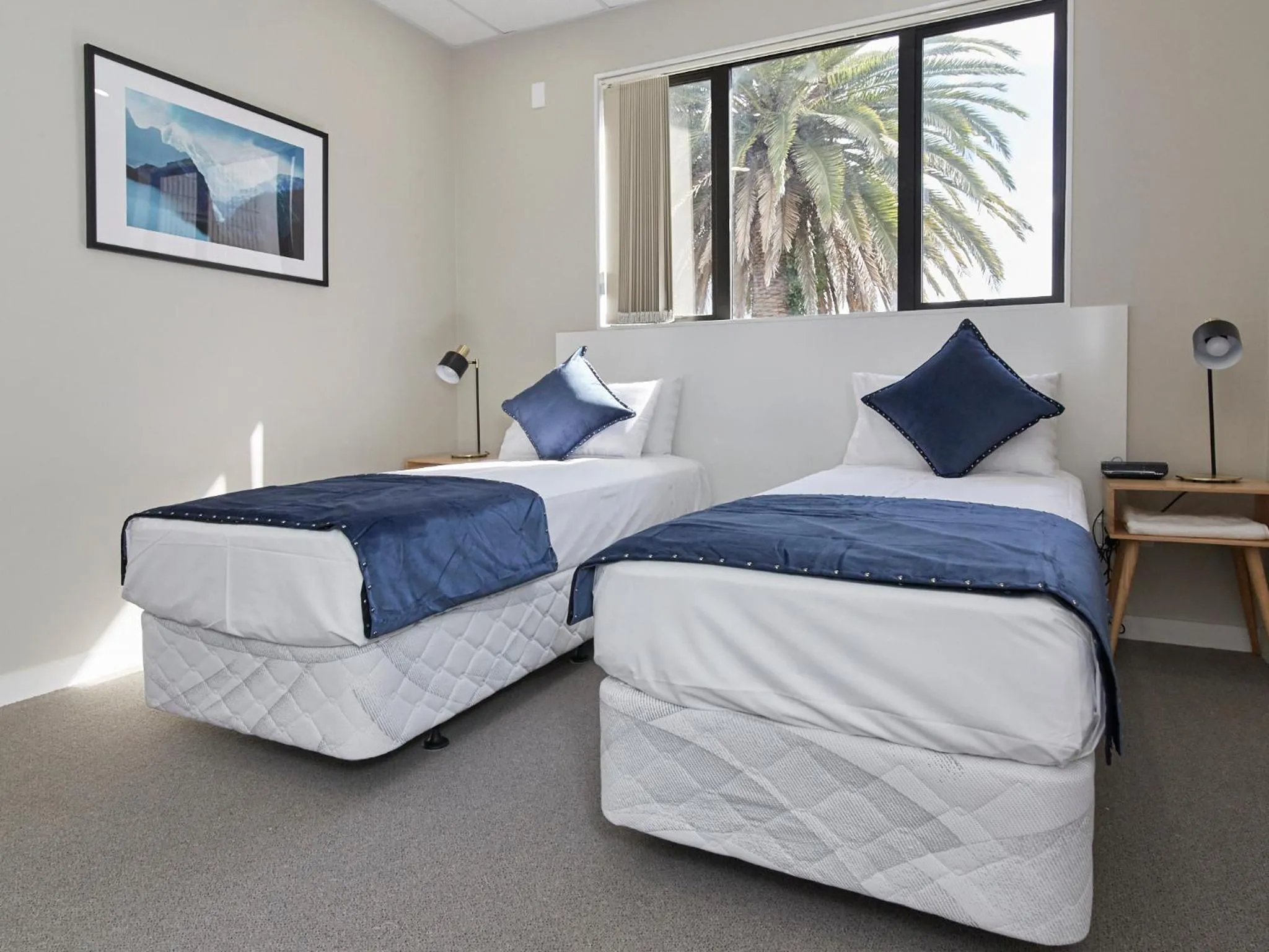 Bedroom, Bed in Three Palms Lodge