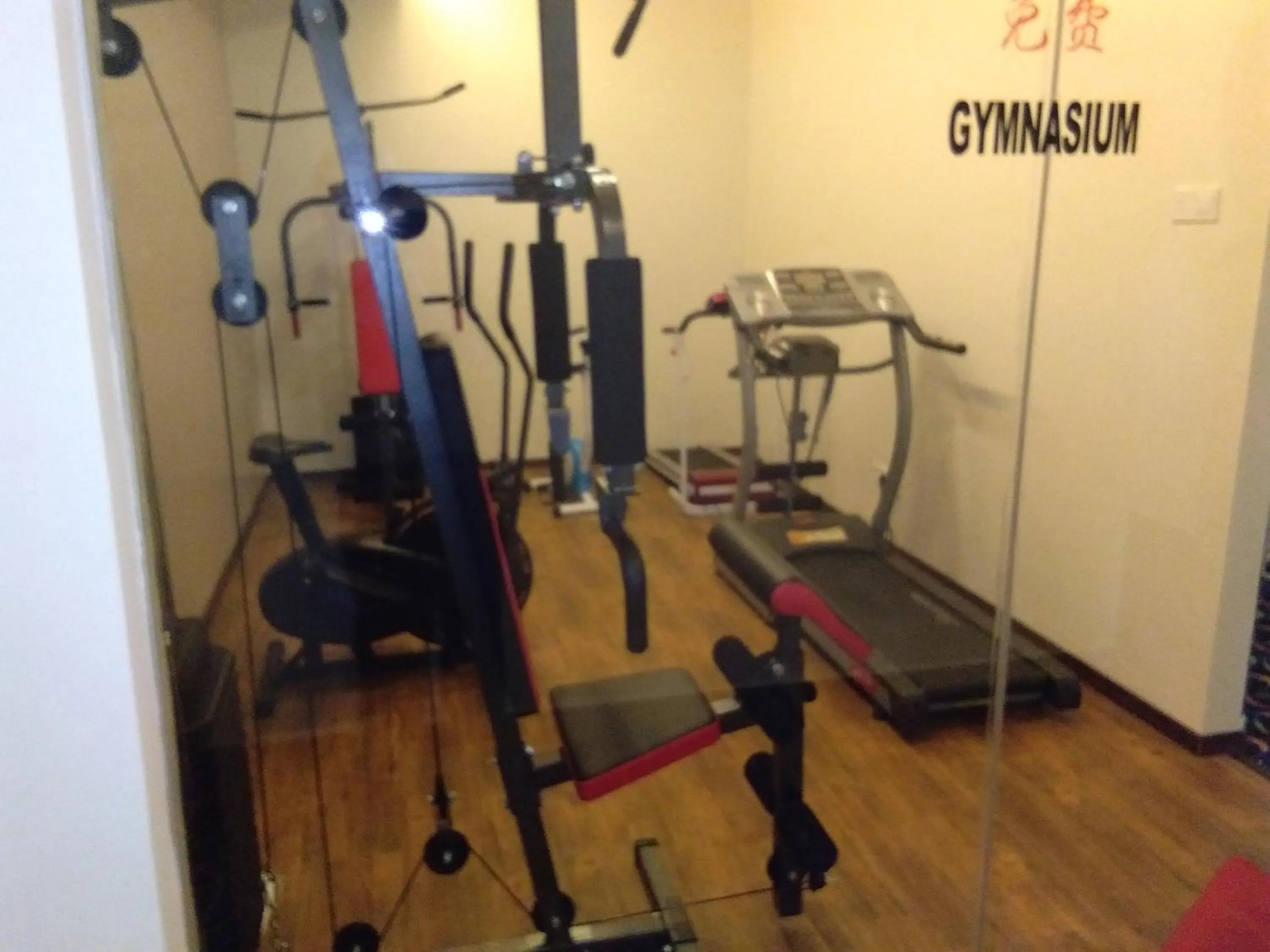 Fitness centre/facilities in PI Grand Hotel