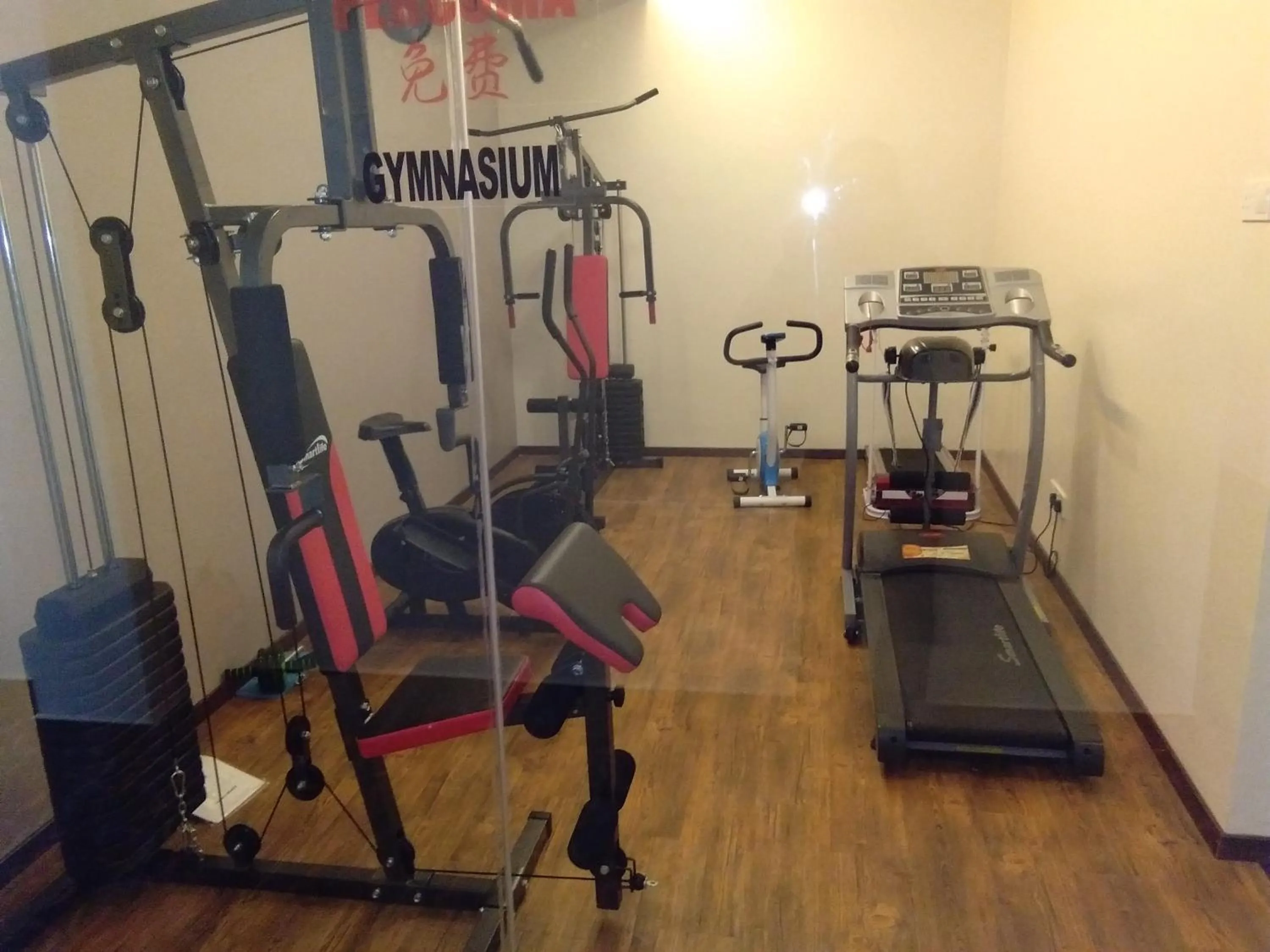 Fitness centre/facilities in PI Grand Hotel