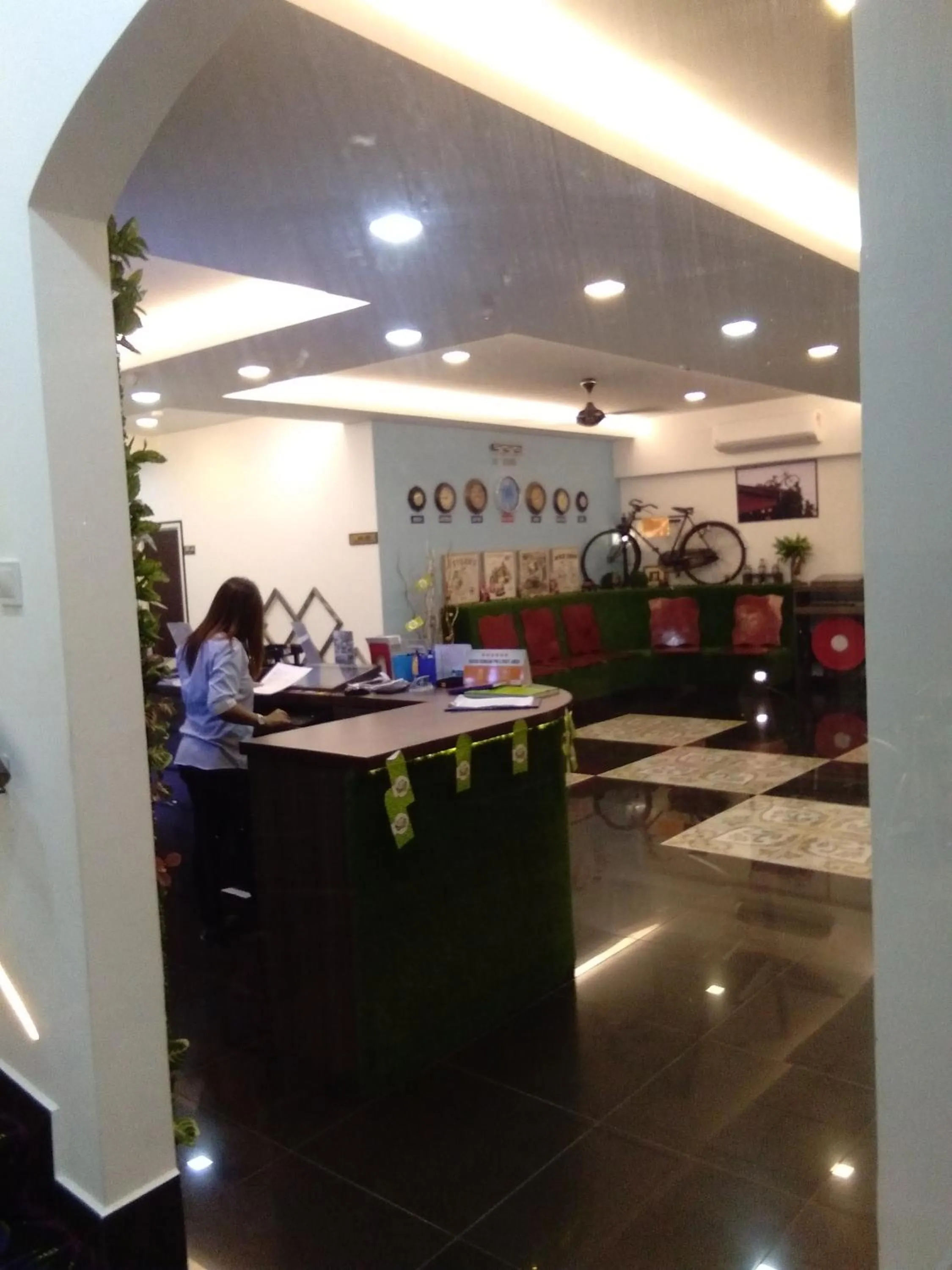 Lobby or reception in PI Grand Hotel