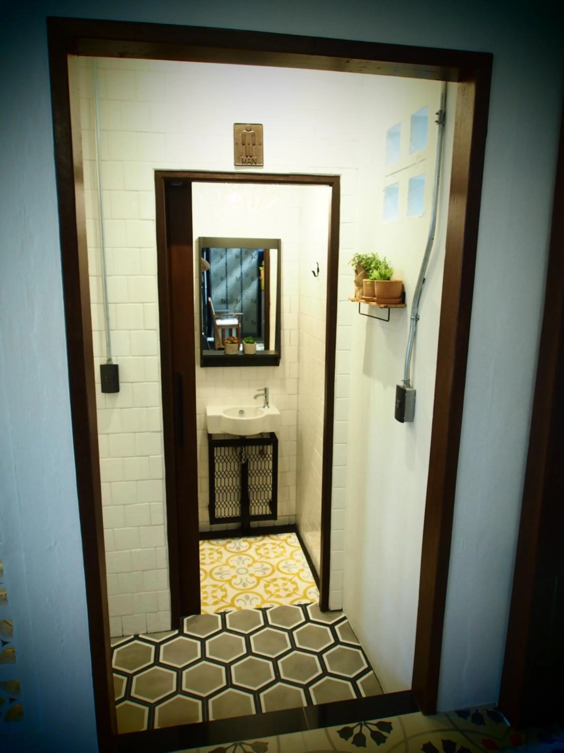 Toilet in Chernchan Hostel