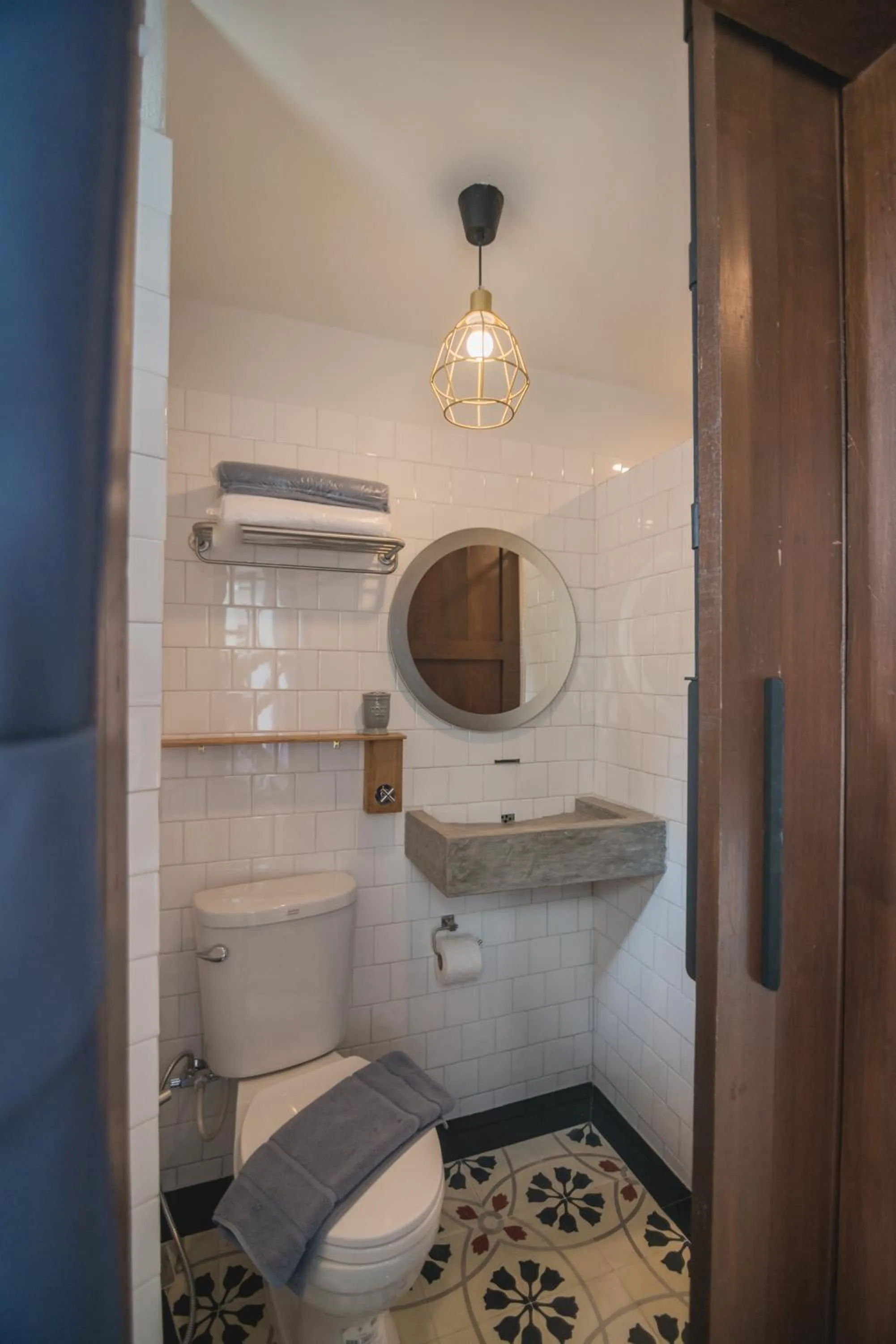 Toilet in Chernchan Hostel