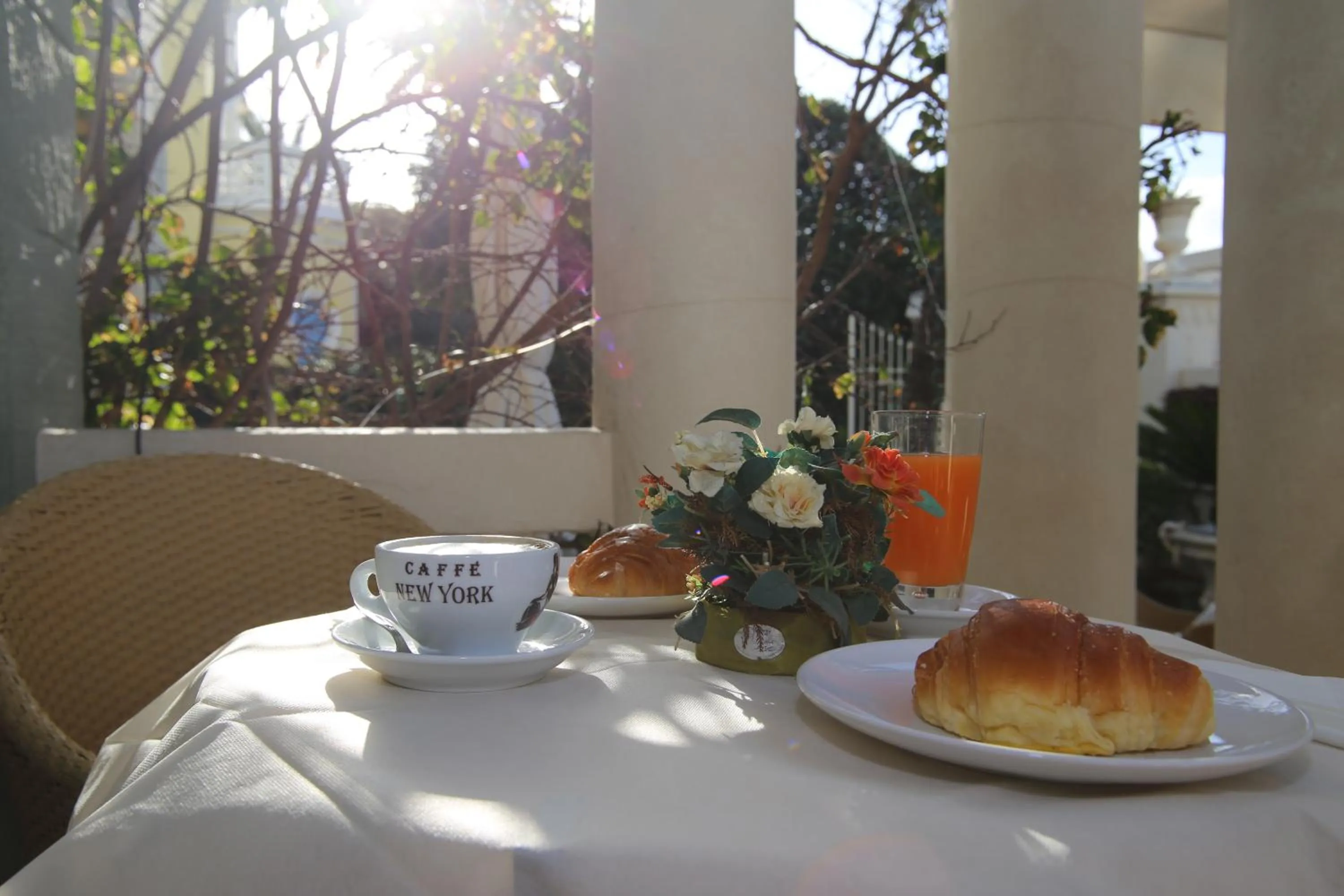 Patio in Hotel Gennarino