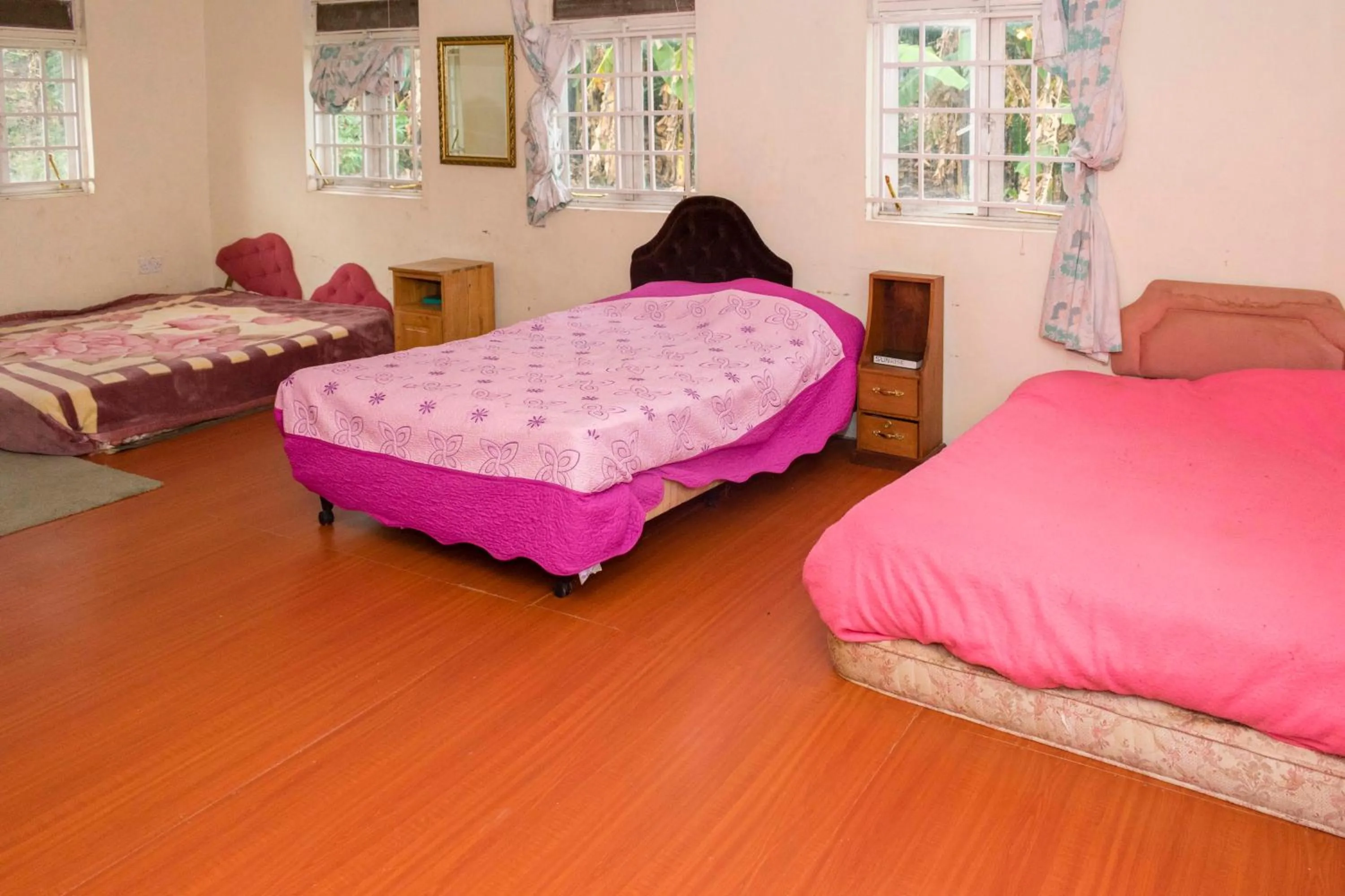 Bed in Sunrise Apartments Hotel Fort Portal