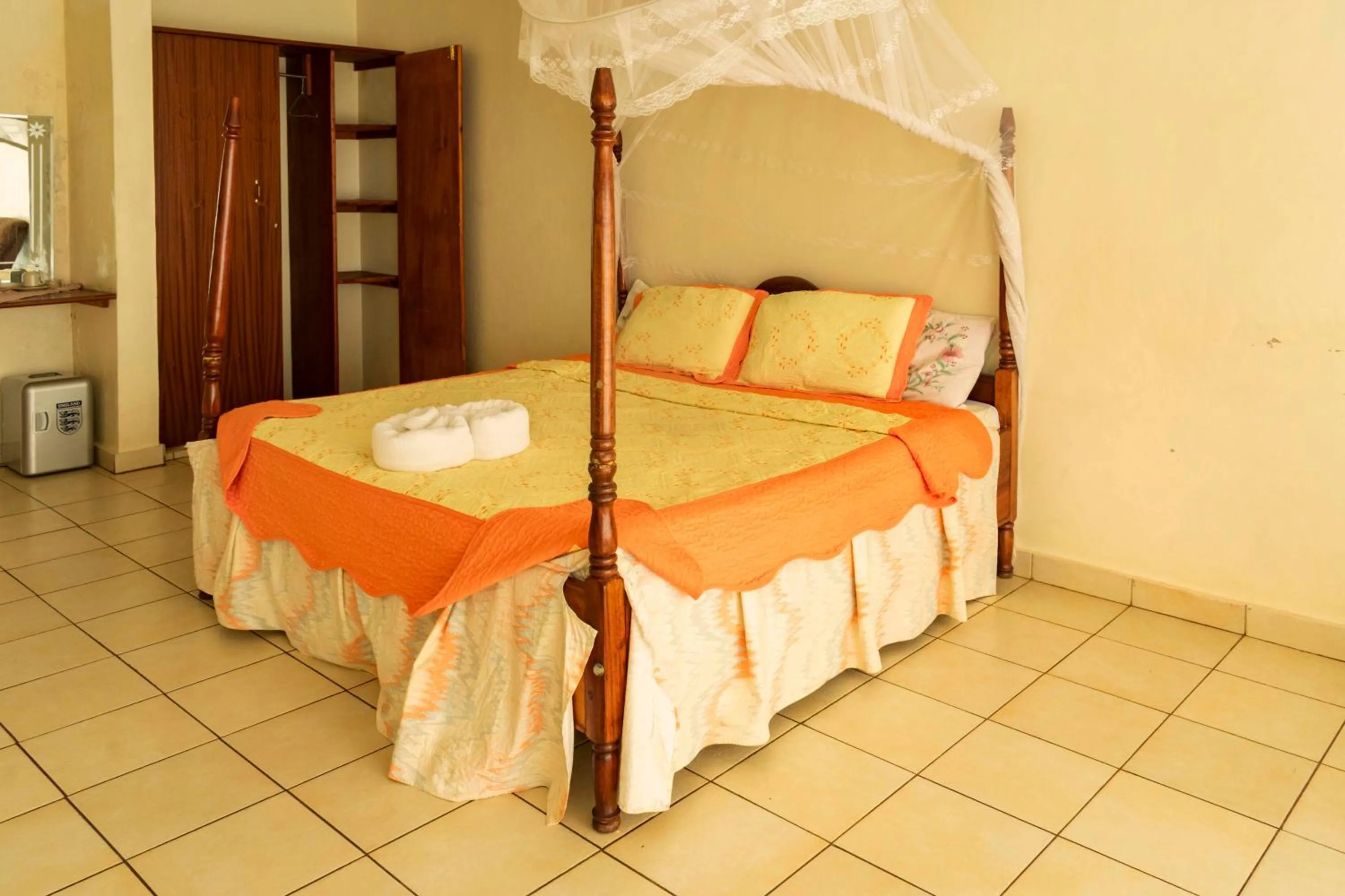 Bed in Sunrise Apartments Hotel Fort Portal