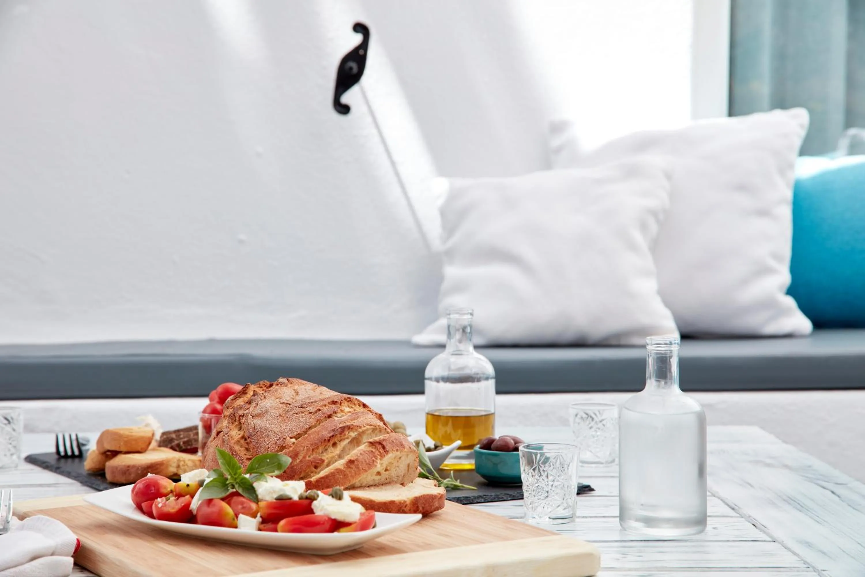 Balcony/Terrace in Mykonos Town Suites